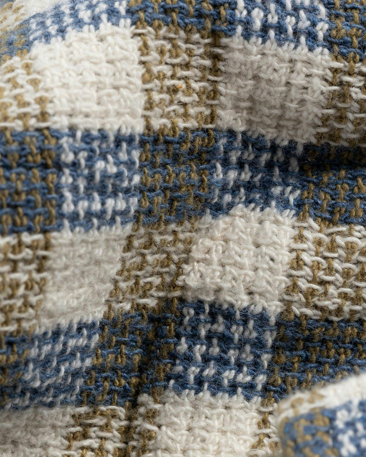 Our Legacy - Heusen Shirt Light Blue/Olive Summer Check - Clothing - Blue - Image 7
