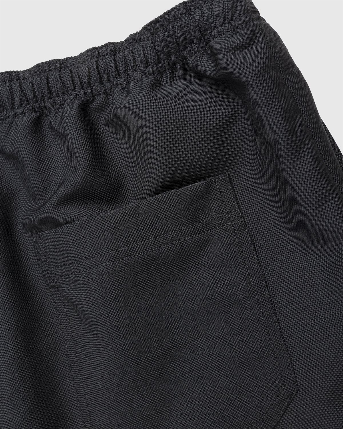 Acne Studios - Mohair Blend Drawstring Trousers Black - Clothing - Black - Image 3