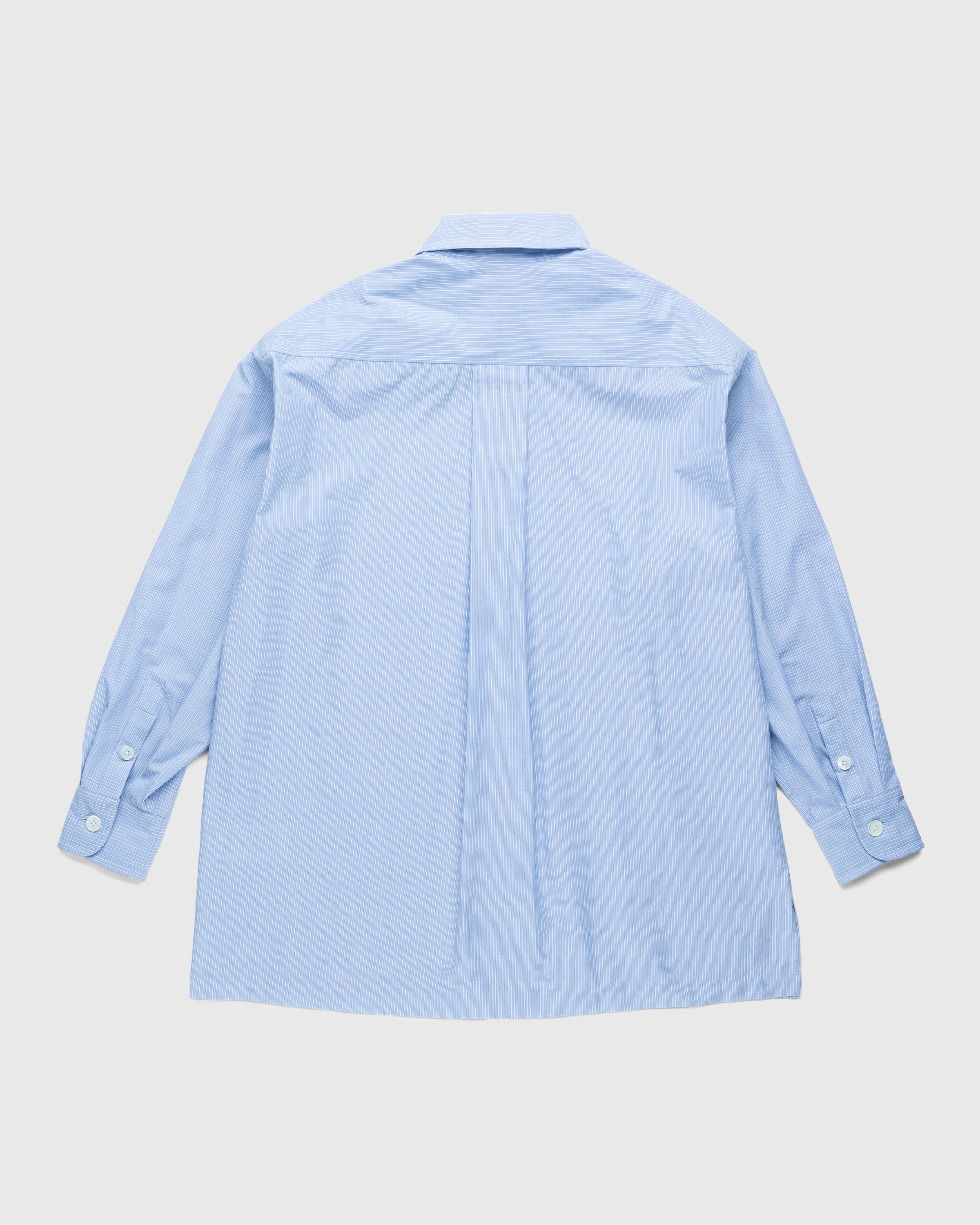 Kenzo - Boke Flower Crest Overshirt Sky Blue - Clothing - Blue - Image 2