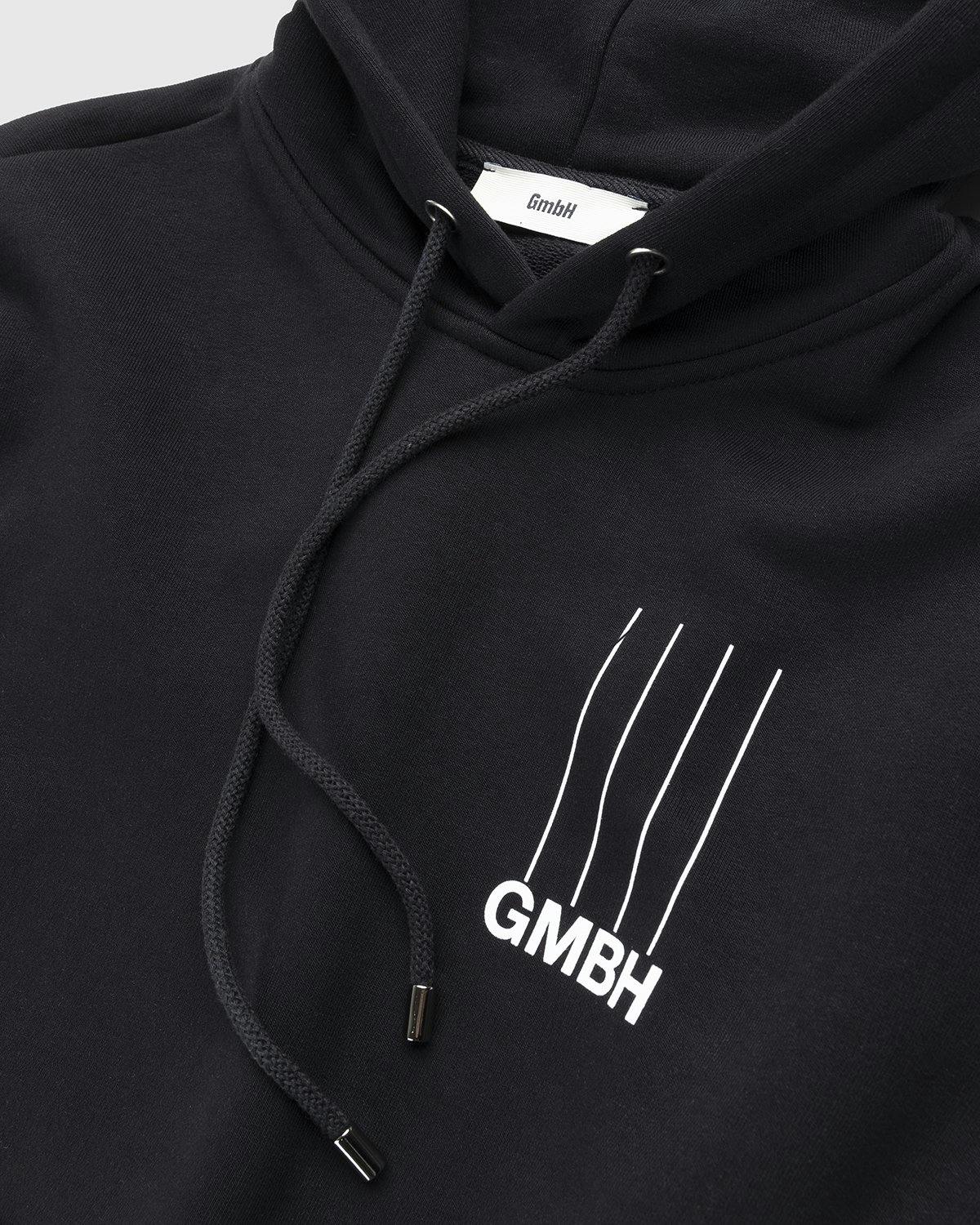 GmbH - Logo Hoodie Black - Clothing - Black - Image 4