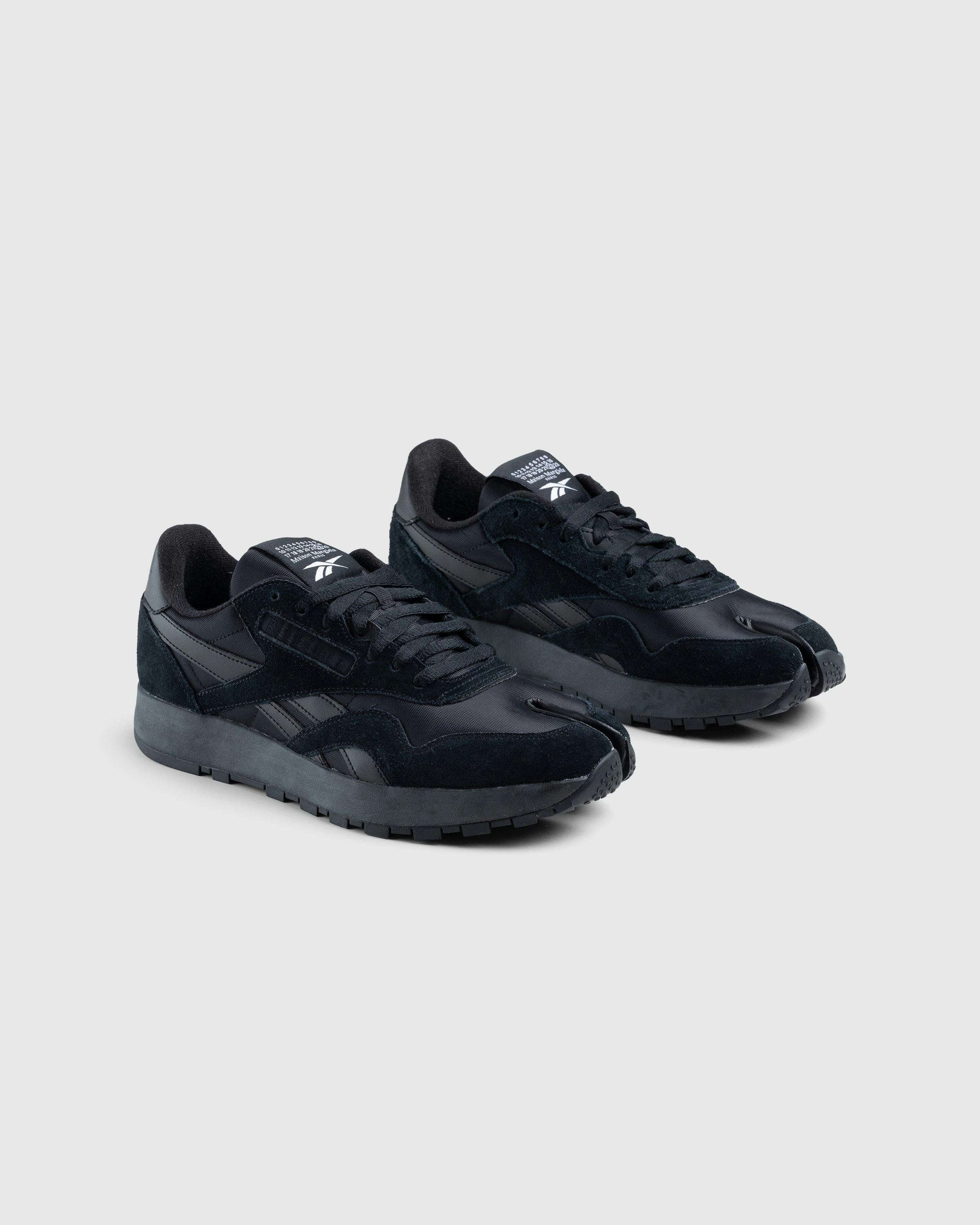 Reebok x Maison Margiela - Project 0 Classic Nylon Tabi Black - Footwear - Black - Image 3