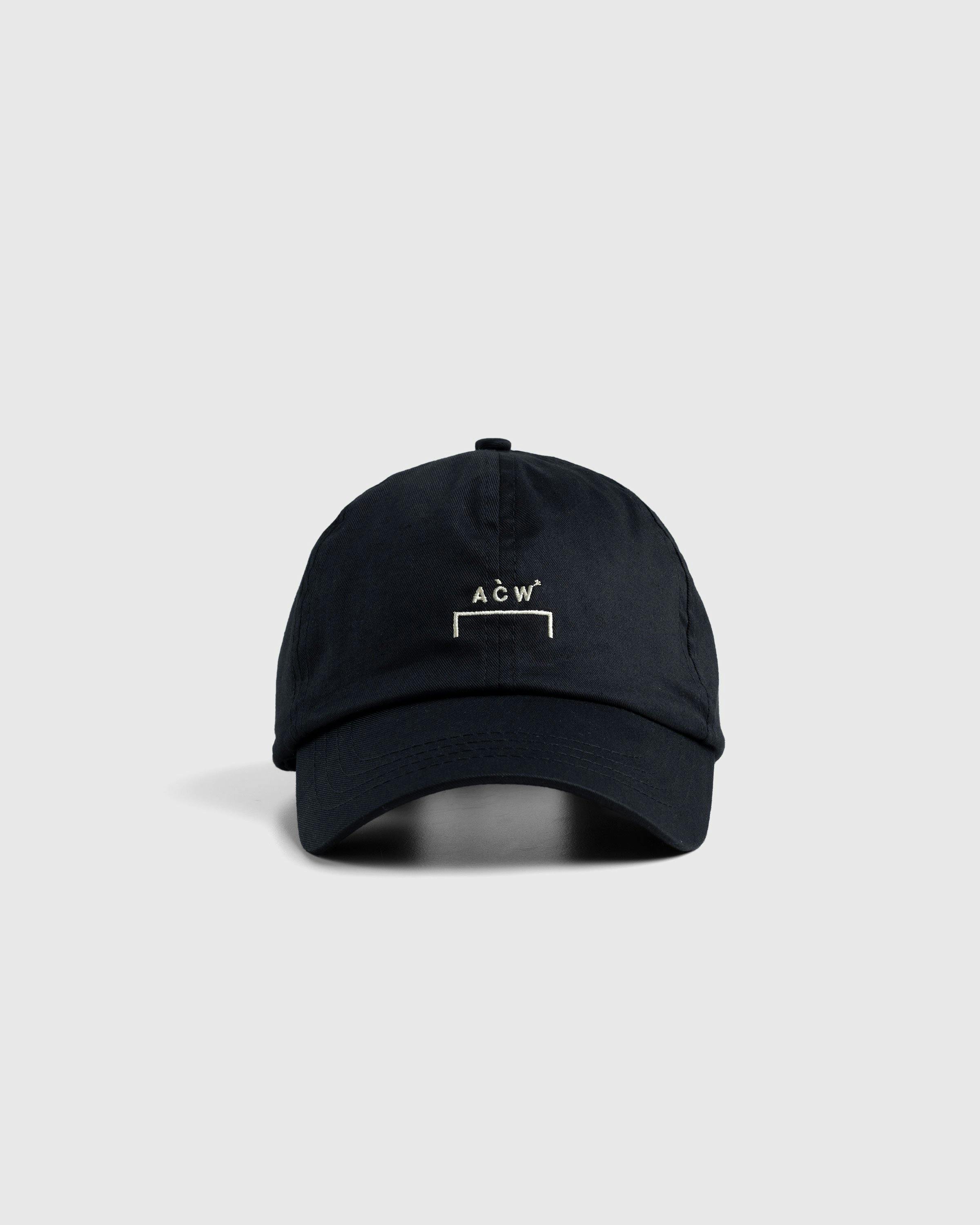 A-Cold-Wall* - Cotton Bracket Cap Black - Accessories - Black - Image 2