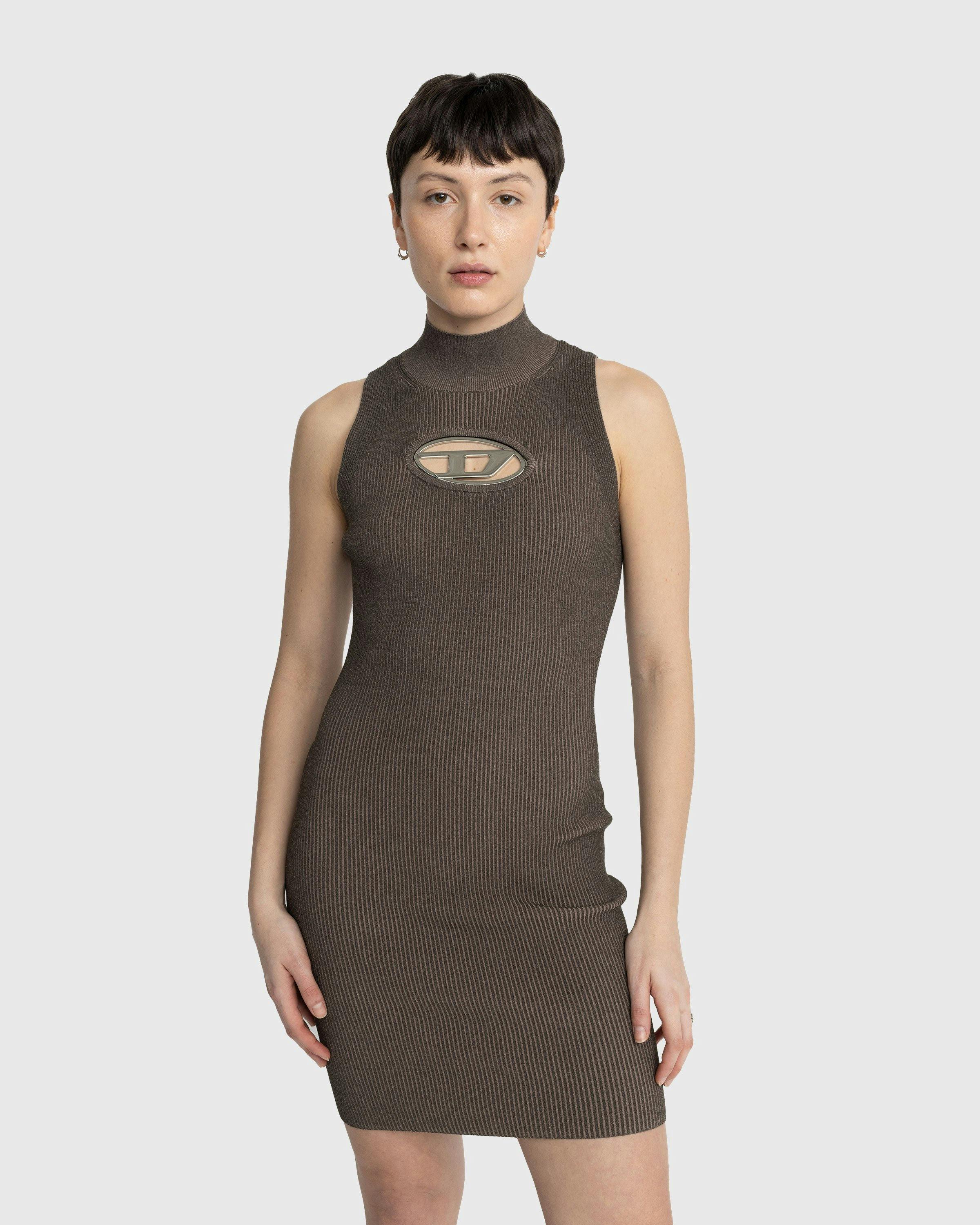 Diesel - M-Onerva Dress Brown - Clothing - Red - Image 5