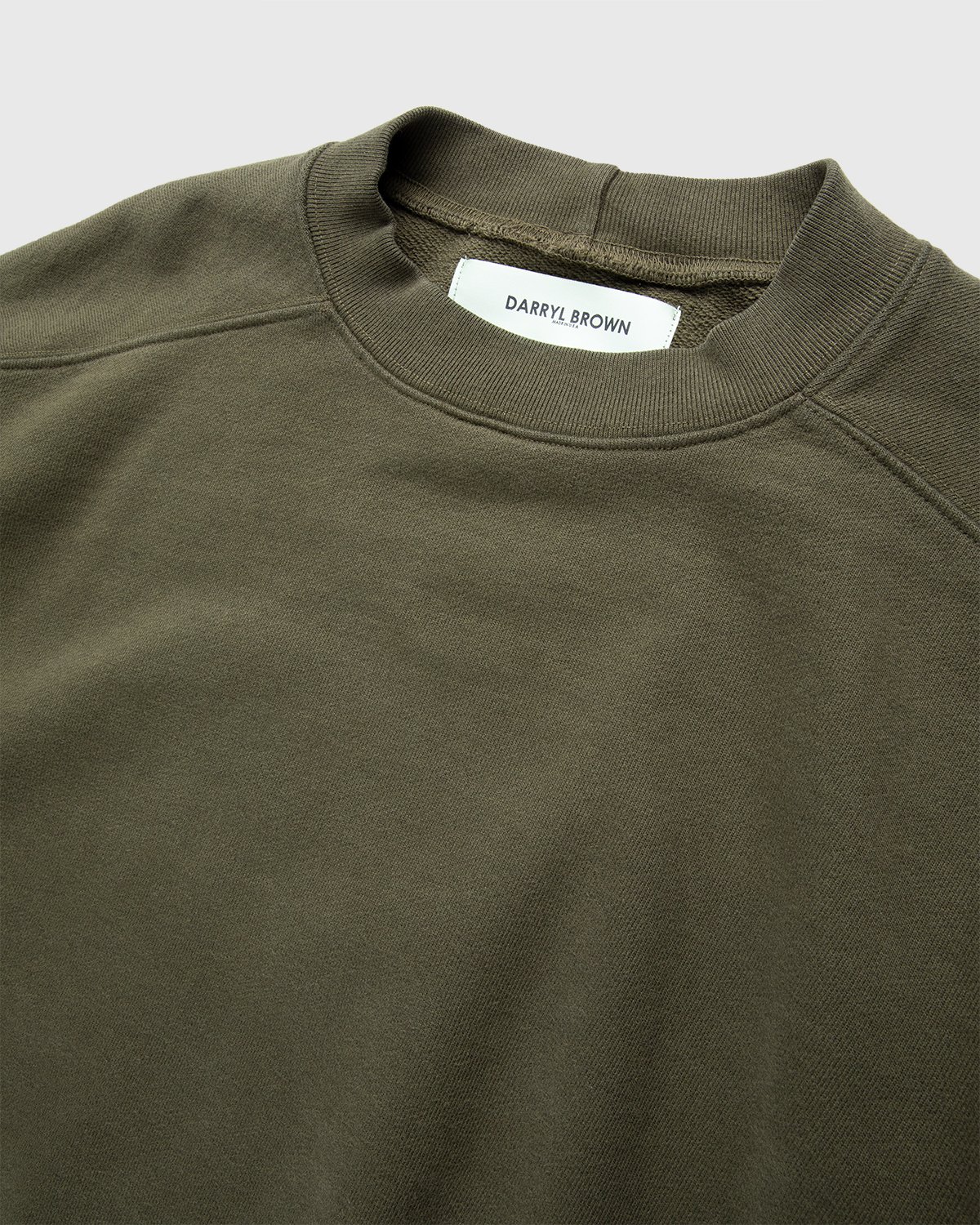 Darryl Brown - Crew Military Olive - Clothing - Green - Image 3
