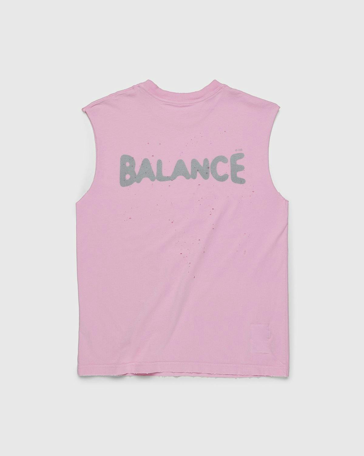 Satisfy x Highsnobiety - HS Sports Balance Muscle Tee Pink - Clothing - Pink - Image 2