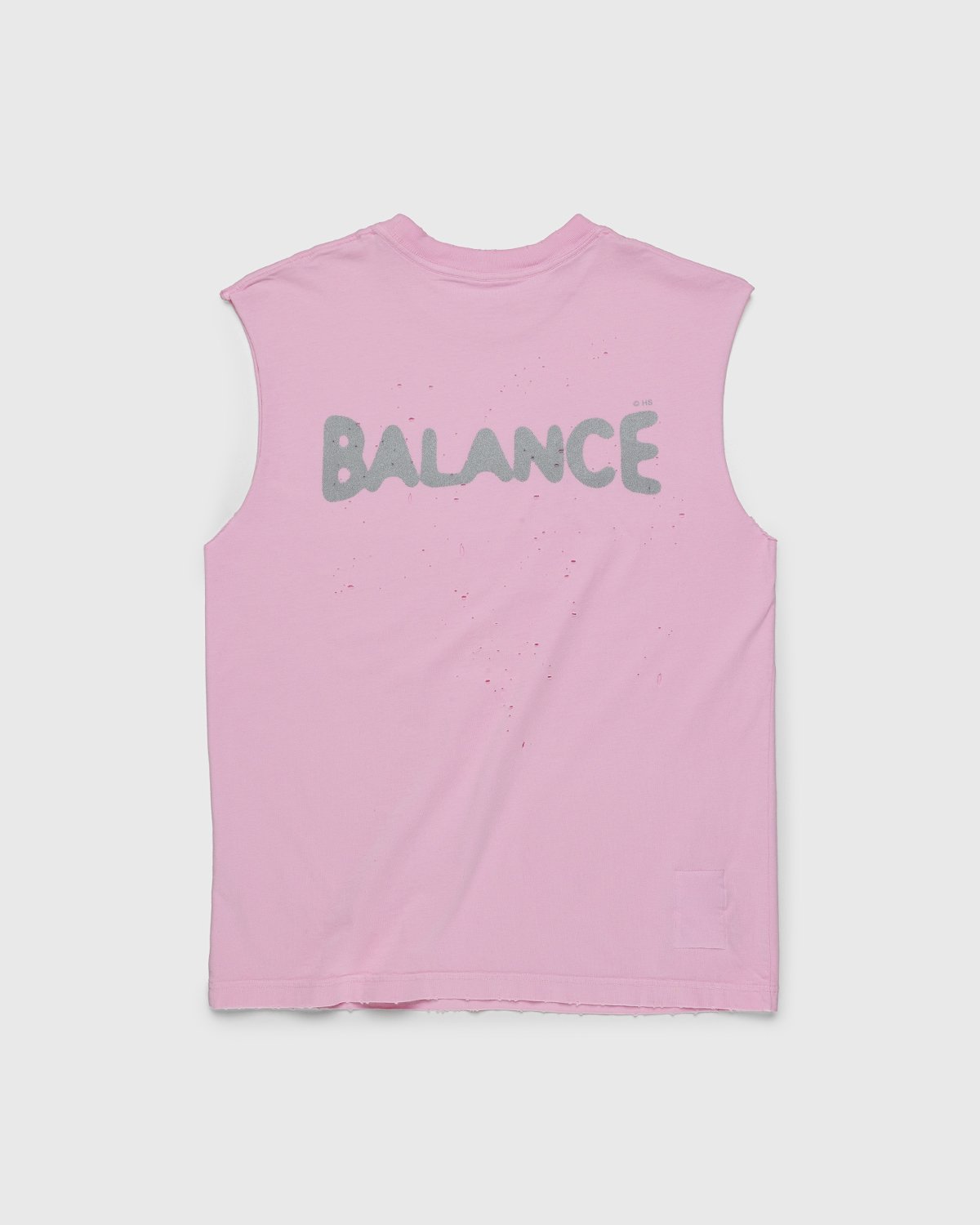 Satisfy x Highsnobiety - HS Sports Balance Muscle Tee Pink - Clothing - Pink - Image 2