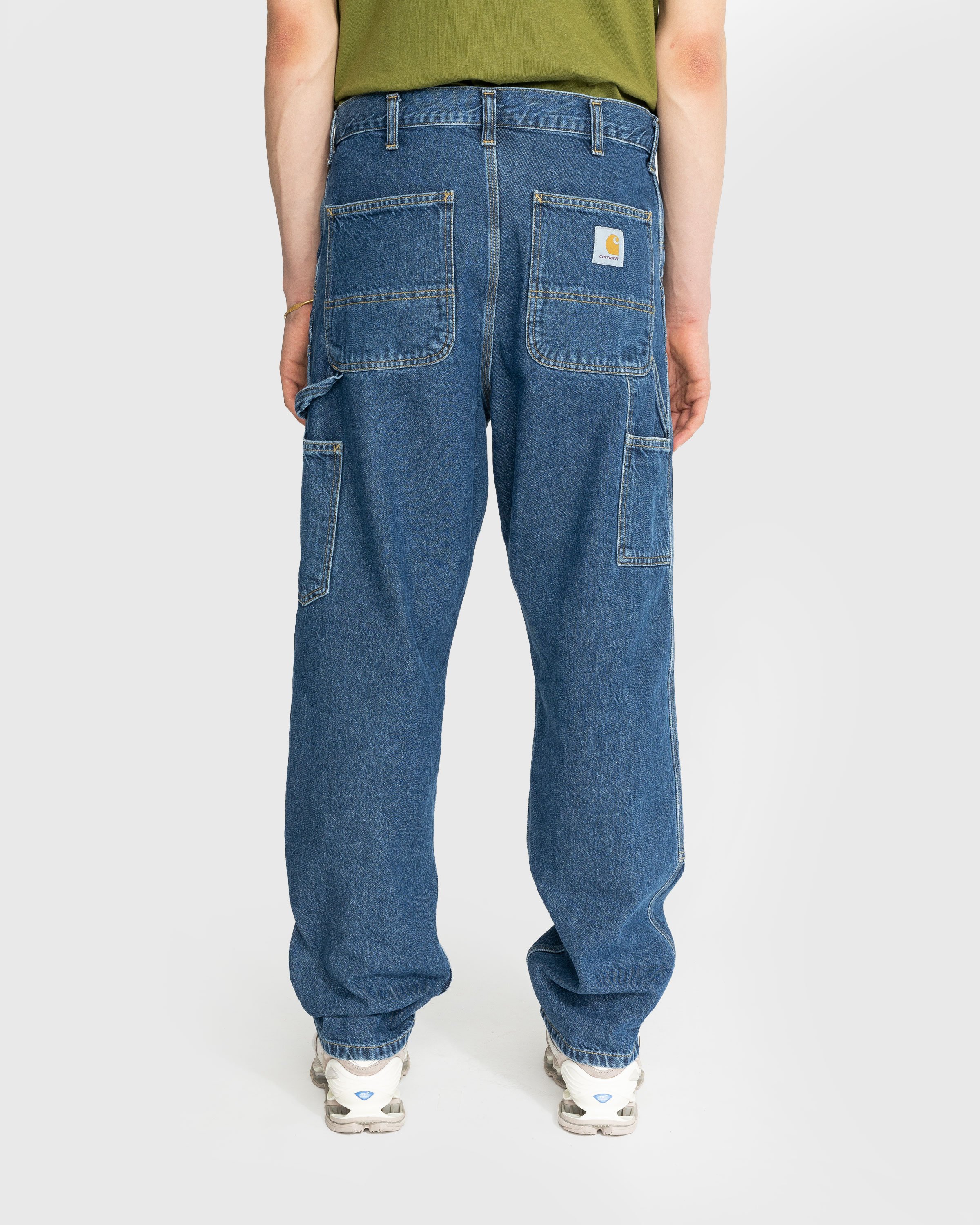 Carhartt WIP - Double Knee Pant Blue - Clothing - Blue - Image 3