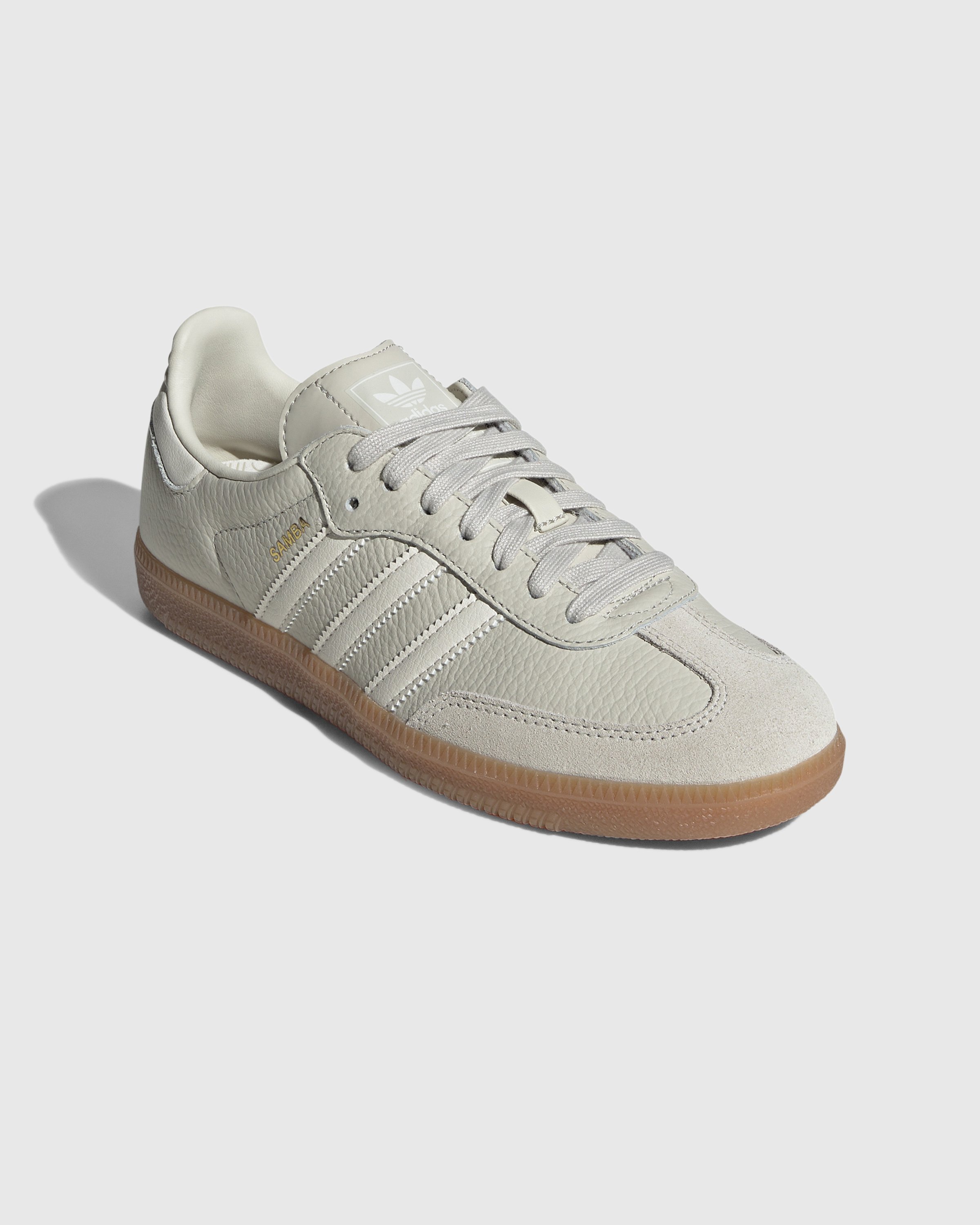 Adidas - Samba OG White Aluminium - Footwear - White - Image 3