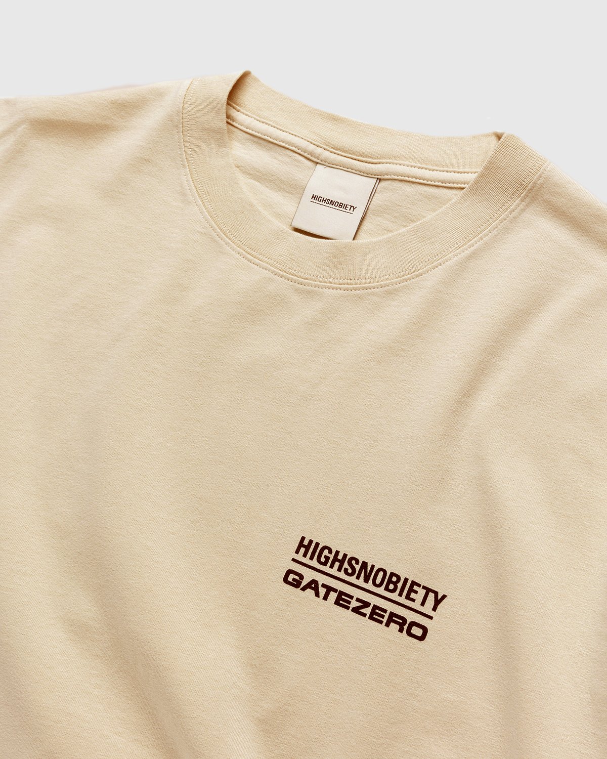 Highsnobiety - GATEZERO City Series 1 T-Shirt Eggshell - Clothing - White - Image 4