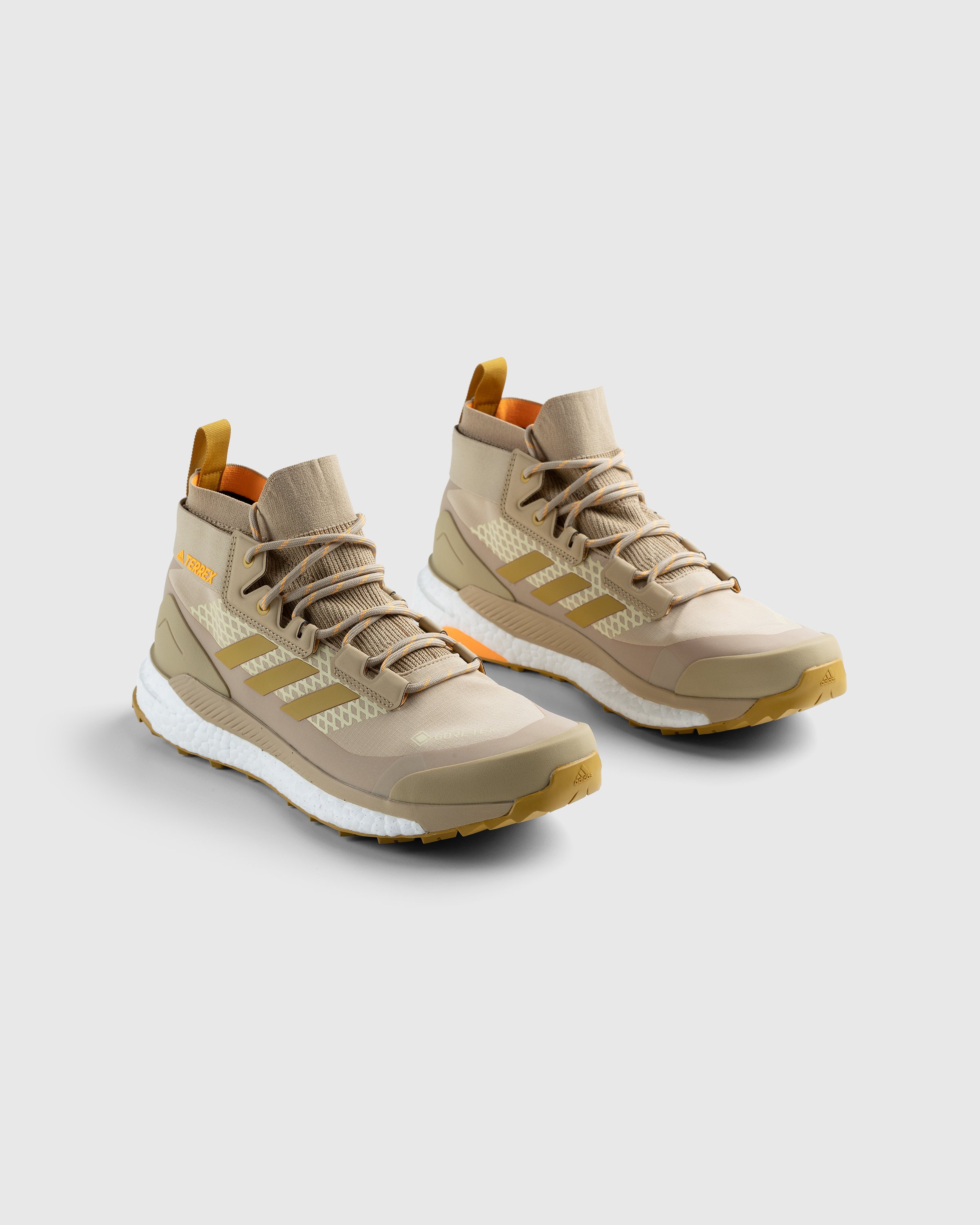 Adidas - Terrex Free Hiker Gore-Tex Beige/Gold - Footwear - Brown - Image 3