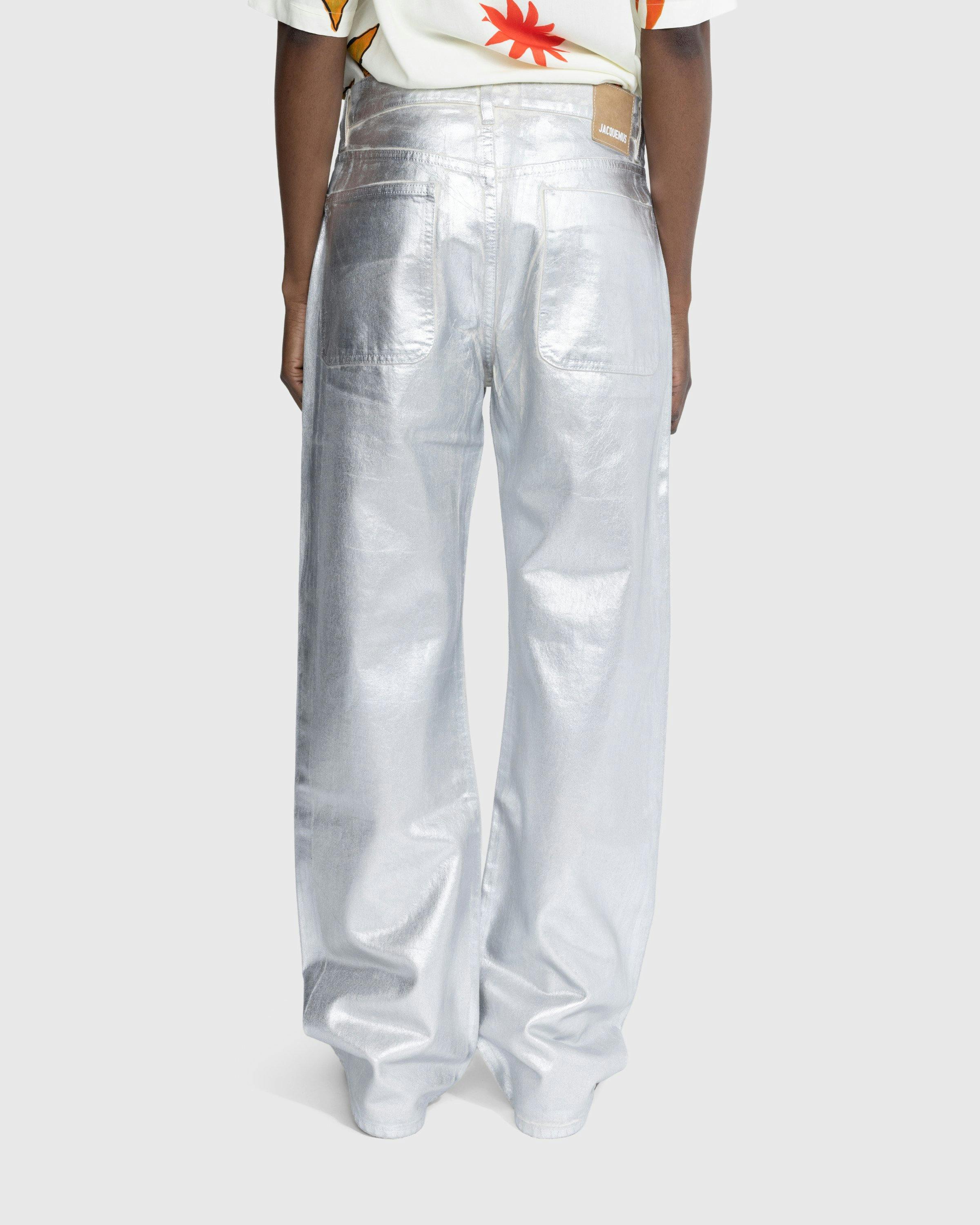 JACQUEMUS - Le De-Nimes Suno Silver - Clothing - Silver - Image 3