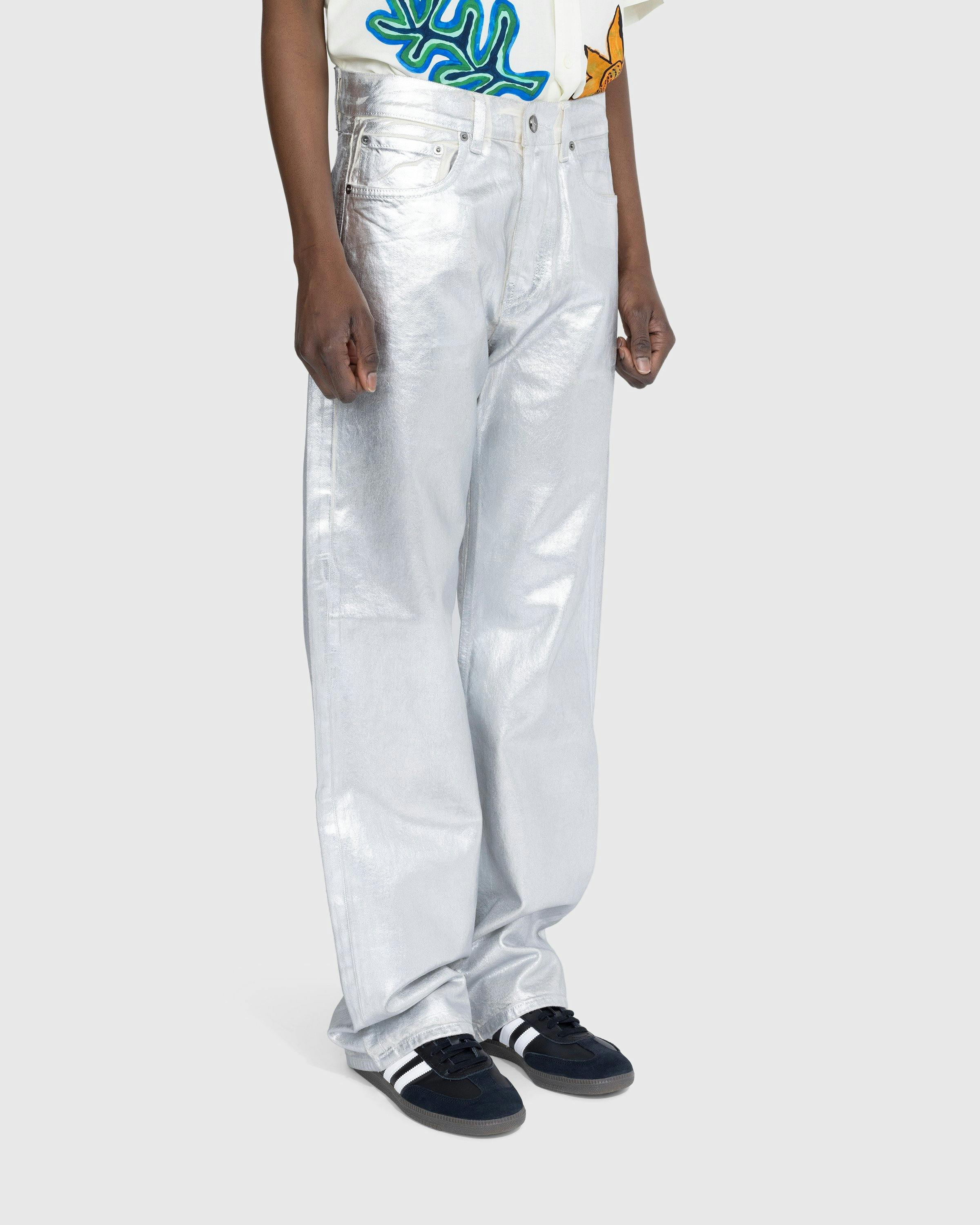 JACQUEMUS - Le De-Nimes Suno Silver - Clothing - Silver - Image 4