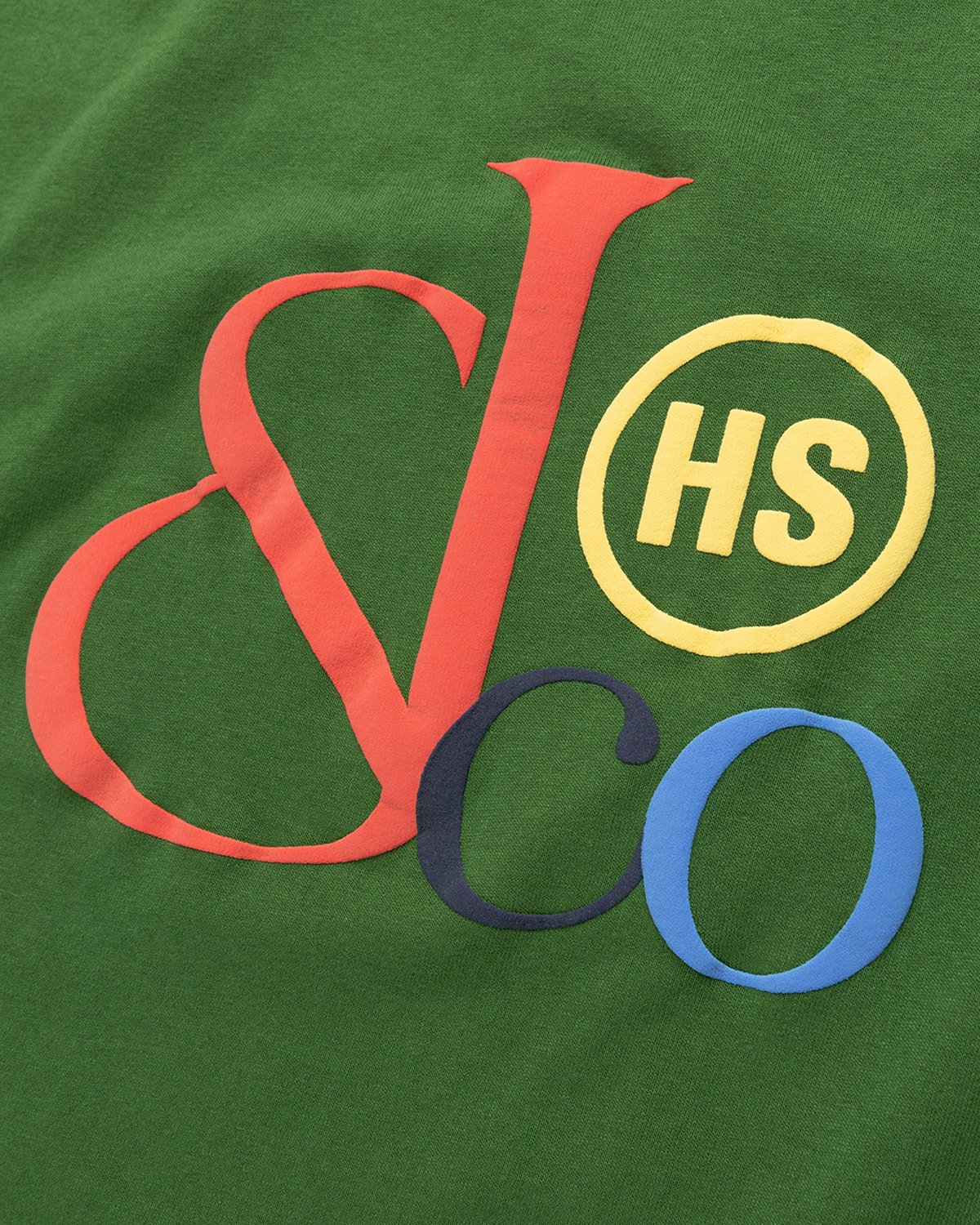 Jacob & Co. x Highsnobiety - Heavy Logo T-Shirt Green - Clothing - Black - Image 4