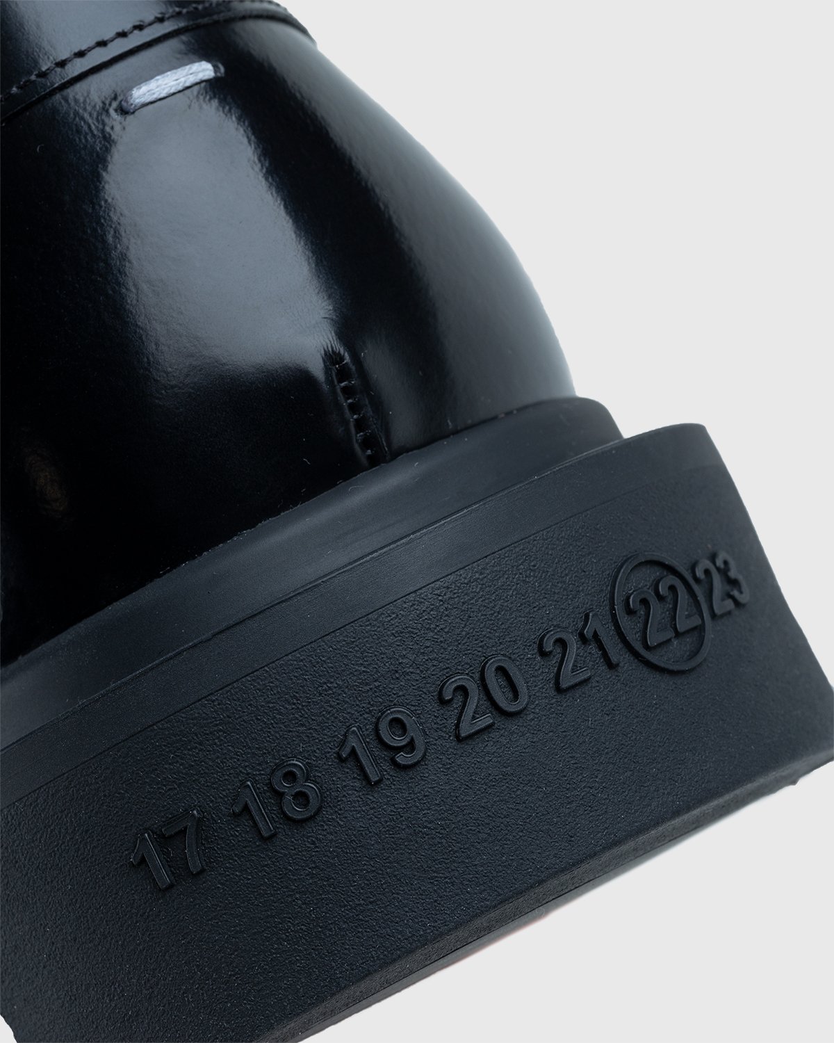 Maison Margiela - Leather Loafers Black - Footwear - Black - Image 5