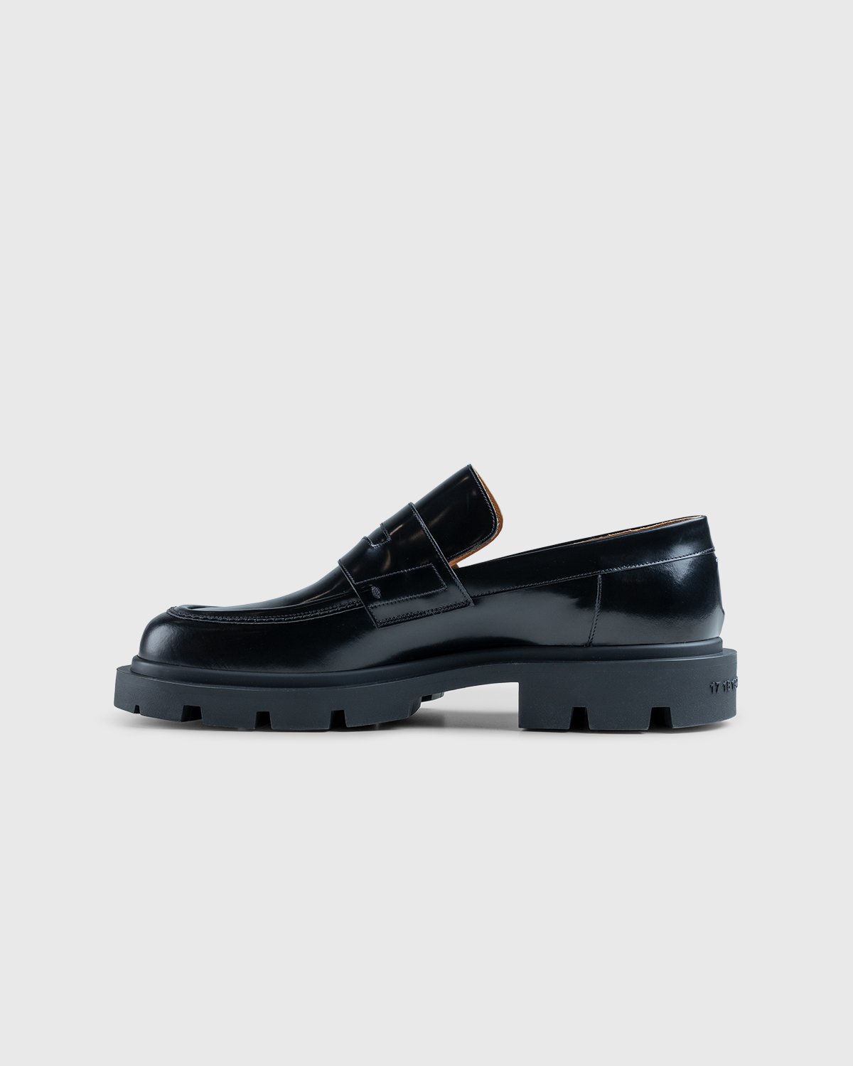 Maison Margiela - Leather Loafers Black - Footwear - Black - Image 7