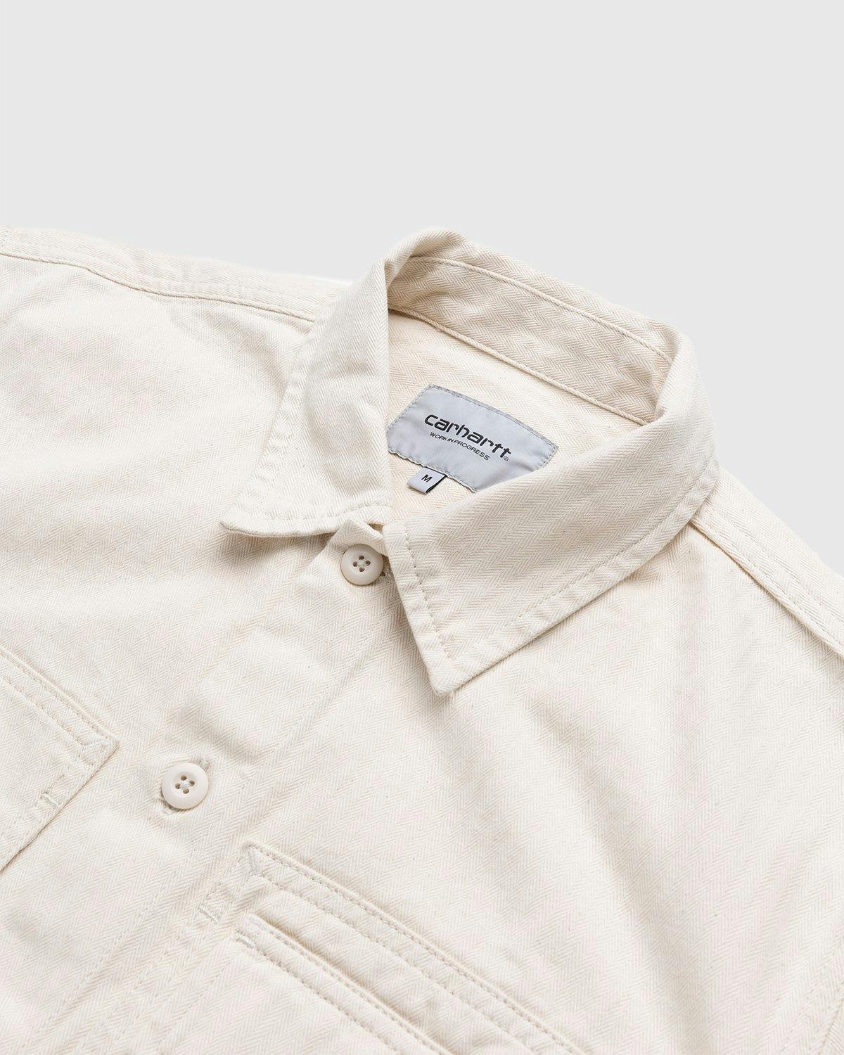 Carhartt WIP - Charter Shirt Natural - Clothing - Beige - Image 3