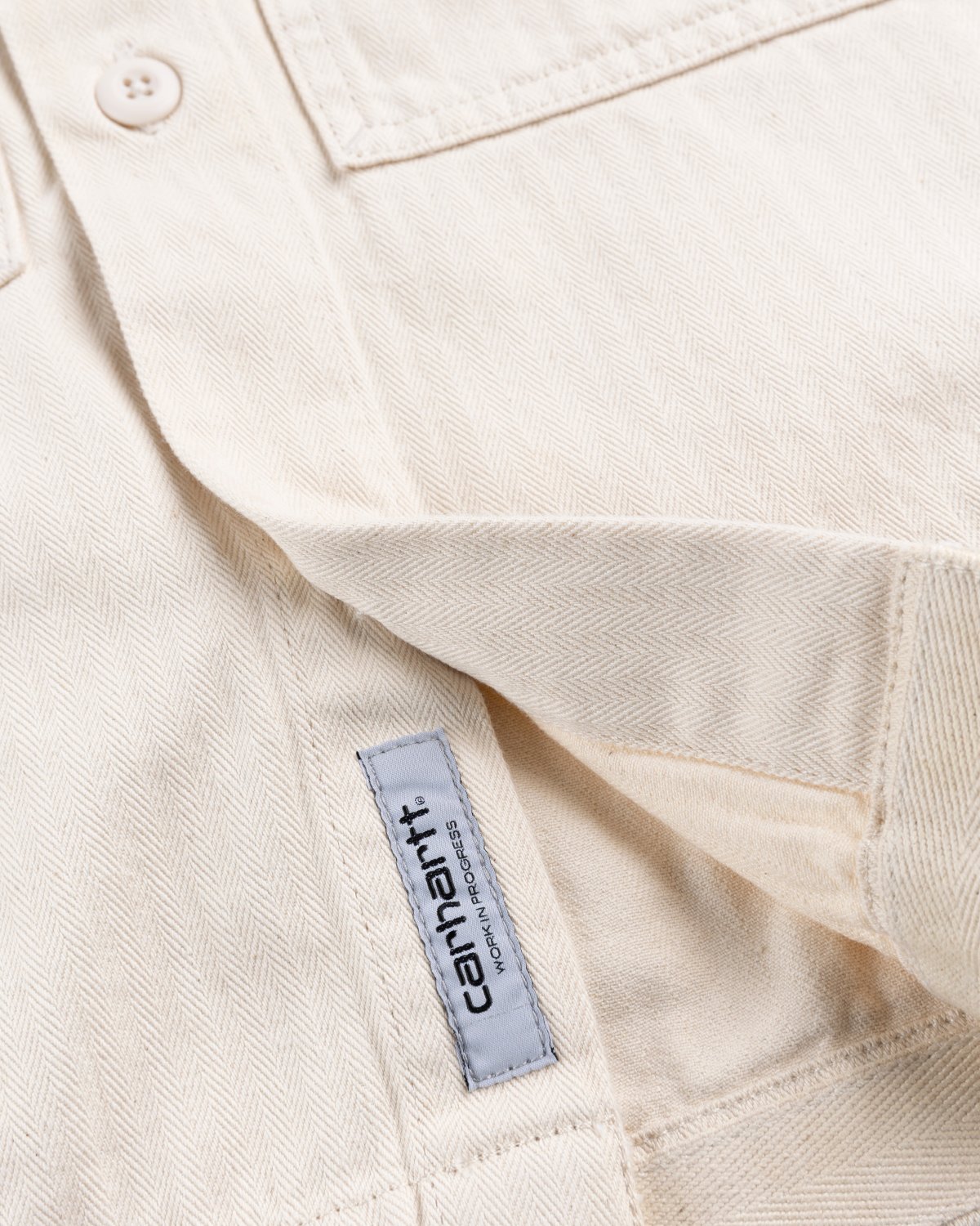 Carhartt WIP - Charter Shirt Natural - Clothing - Beige - Image 6