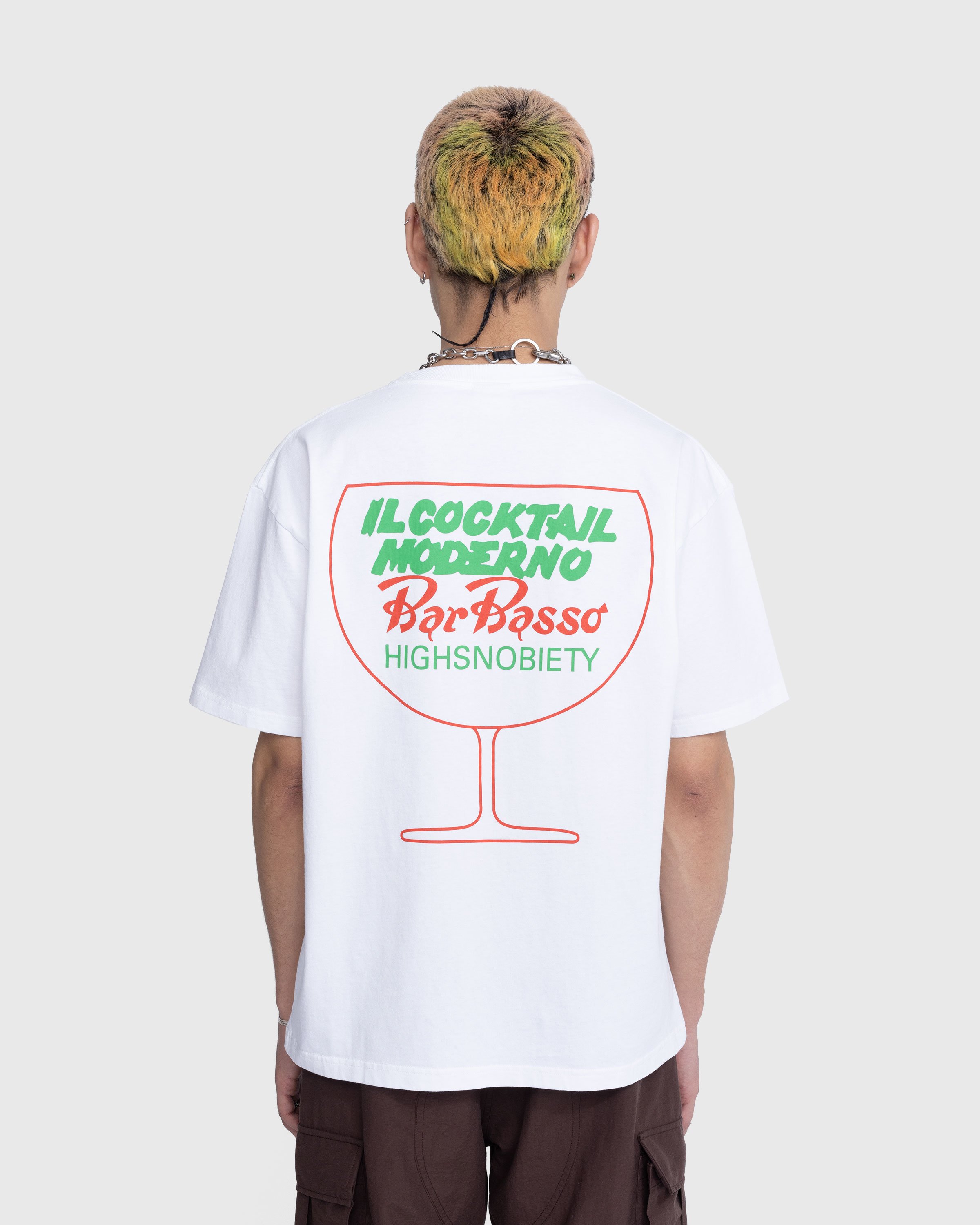 Bar Basso x Highsnobiety - Graphic T-Shirt White - Clothing - White - Image 6