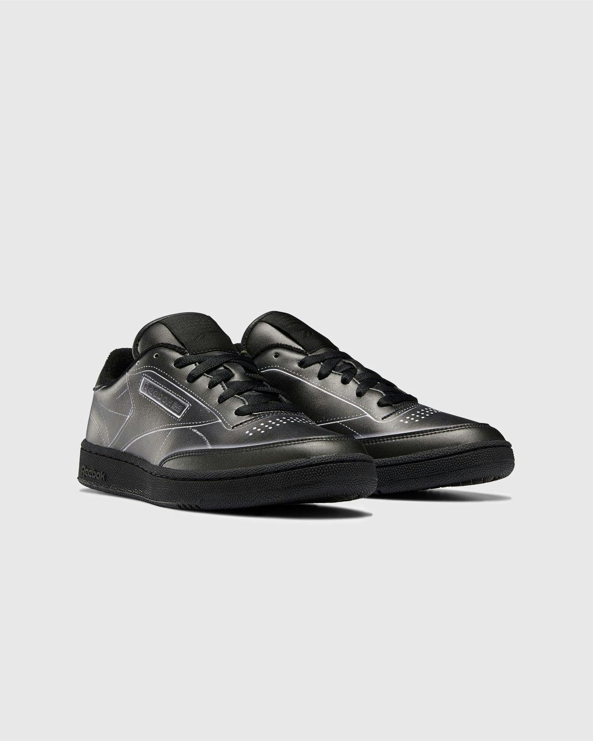 Maison Margiela x Reebok - Club C Trompe L’Oeil Black - Footwear - Black - Image 2