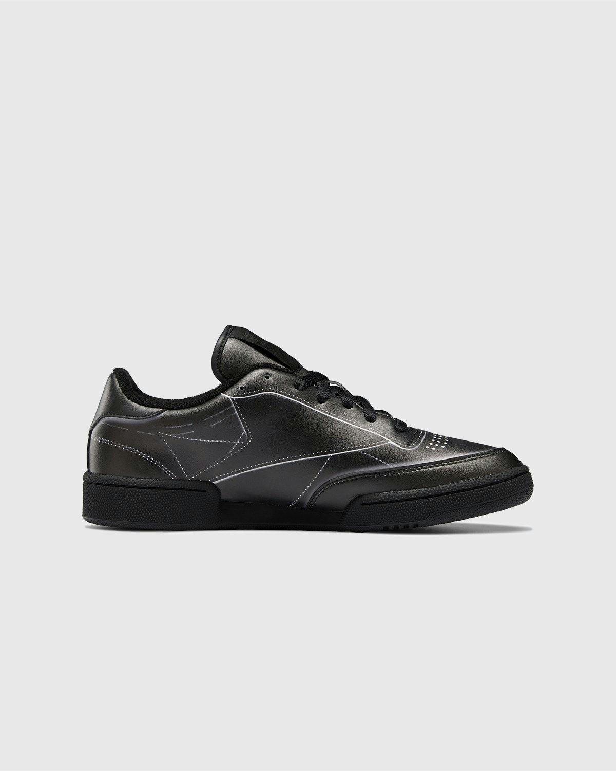 Maison Margiela x Reebok - Club C Trompe L’Oeil Black - Footwear - Black - Image 6