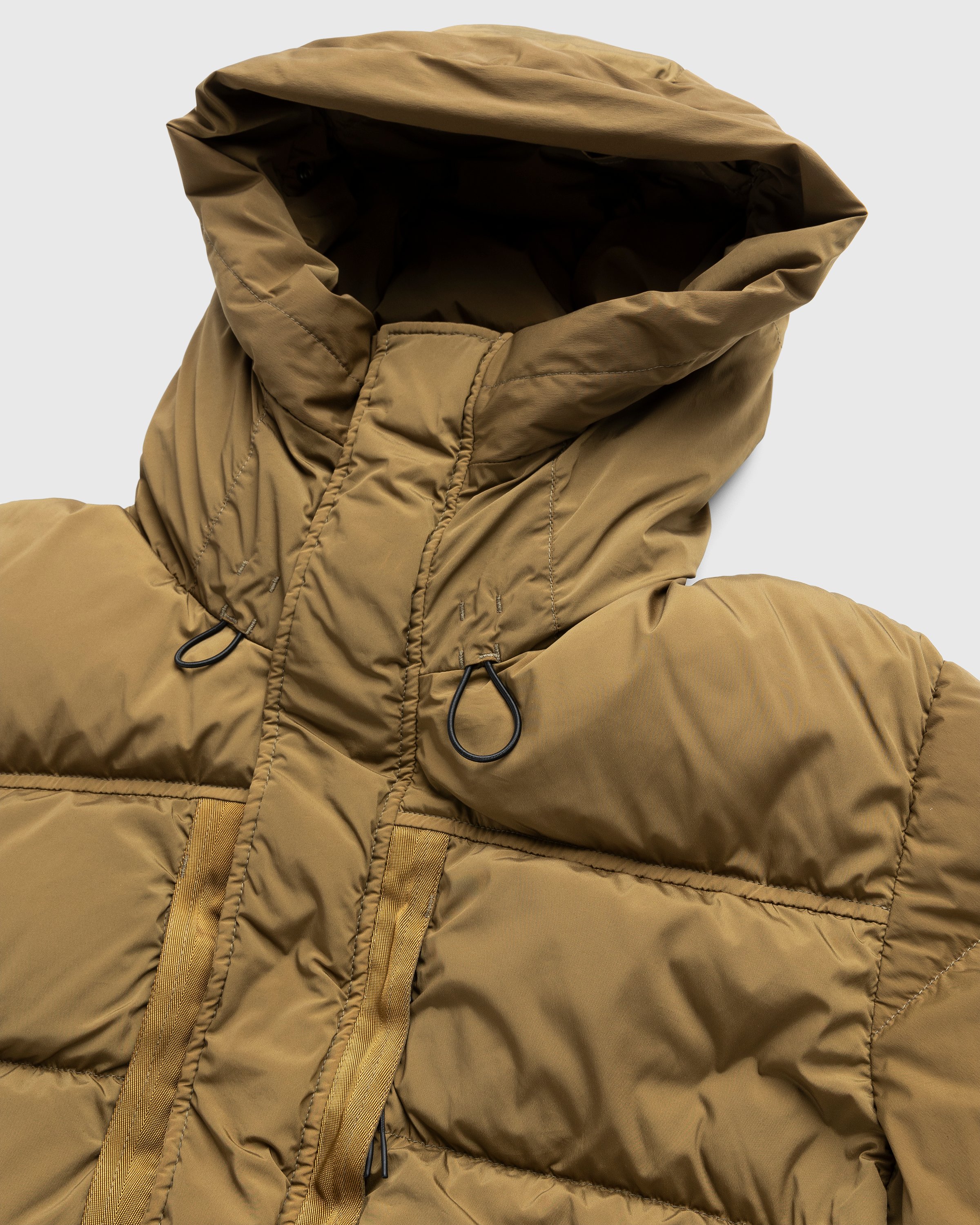 C.P. Company - Nycra-R Goggle Down Jacket Brown - Clothing - Brown - Image 3