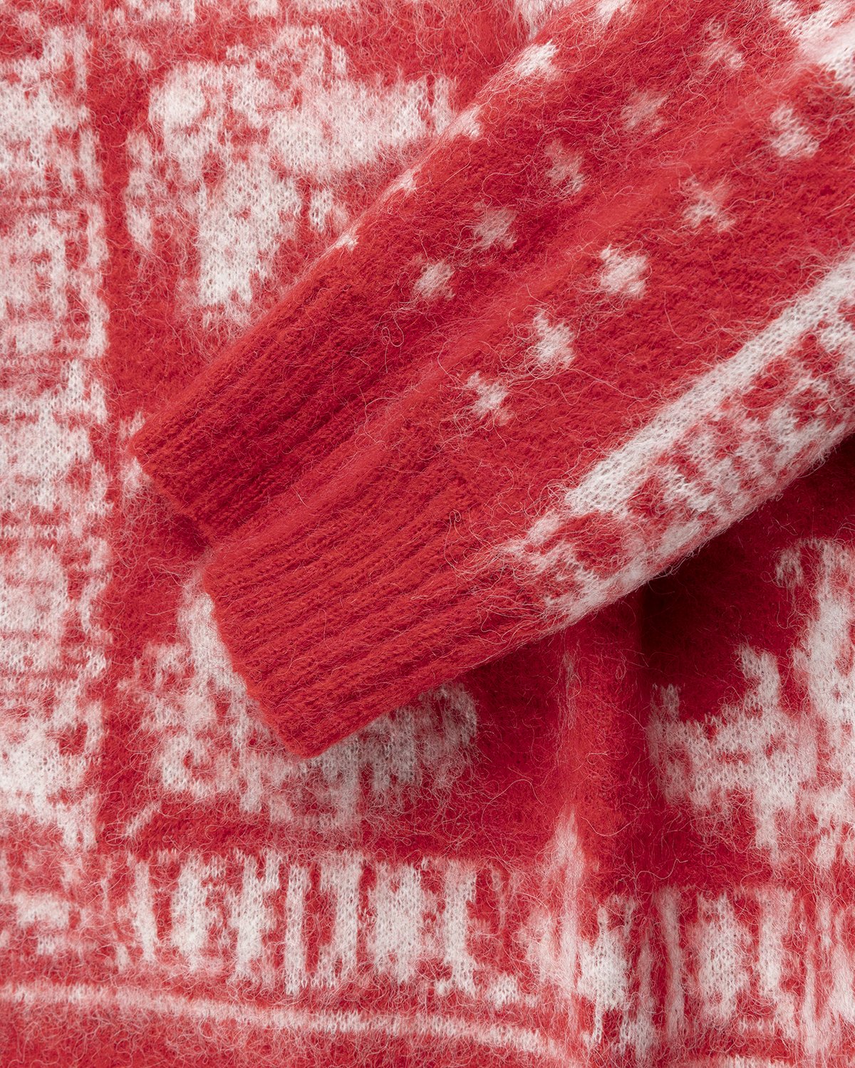 Highsnobiety - Bandana Alpaca Sweater Red - Clothing - Red - Image 5