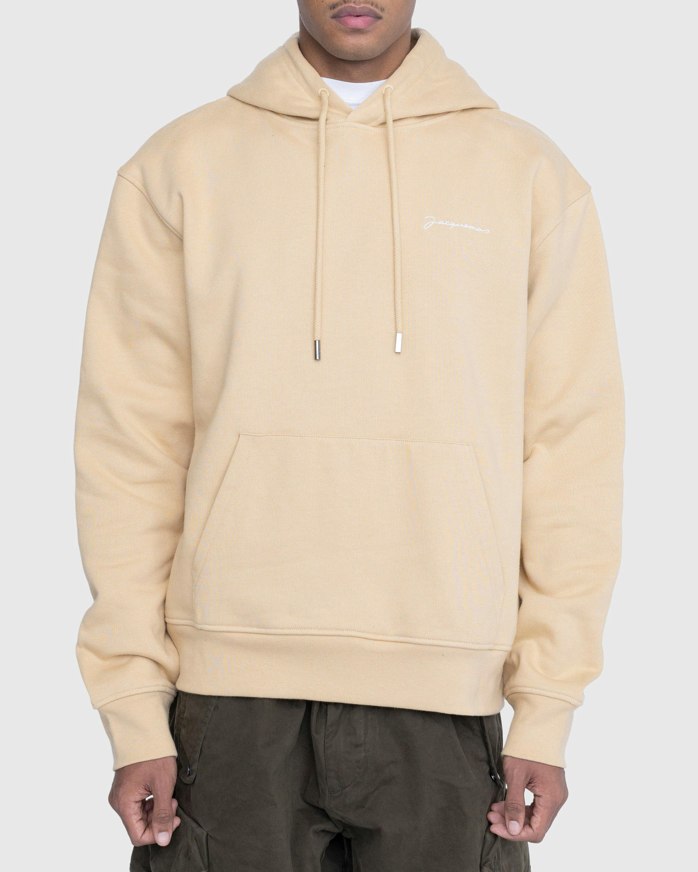 JACQUEMUS - Le Sweatshirt Brodé Beige - Clothing - Beige - Image 4