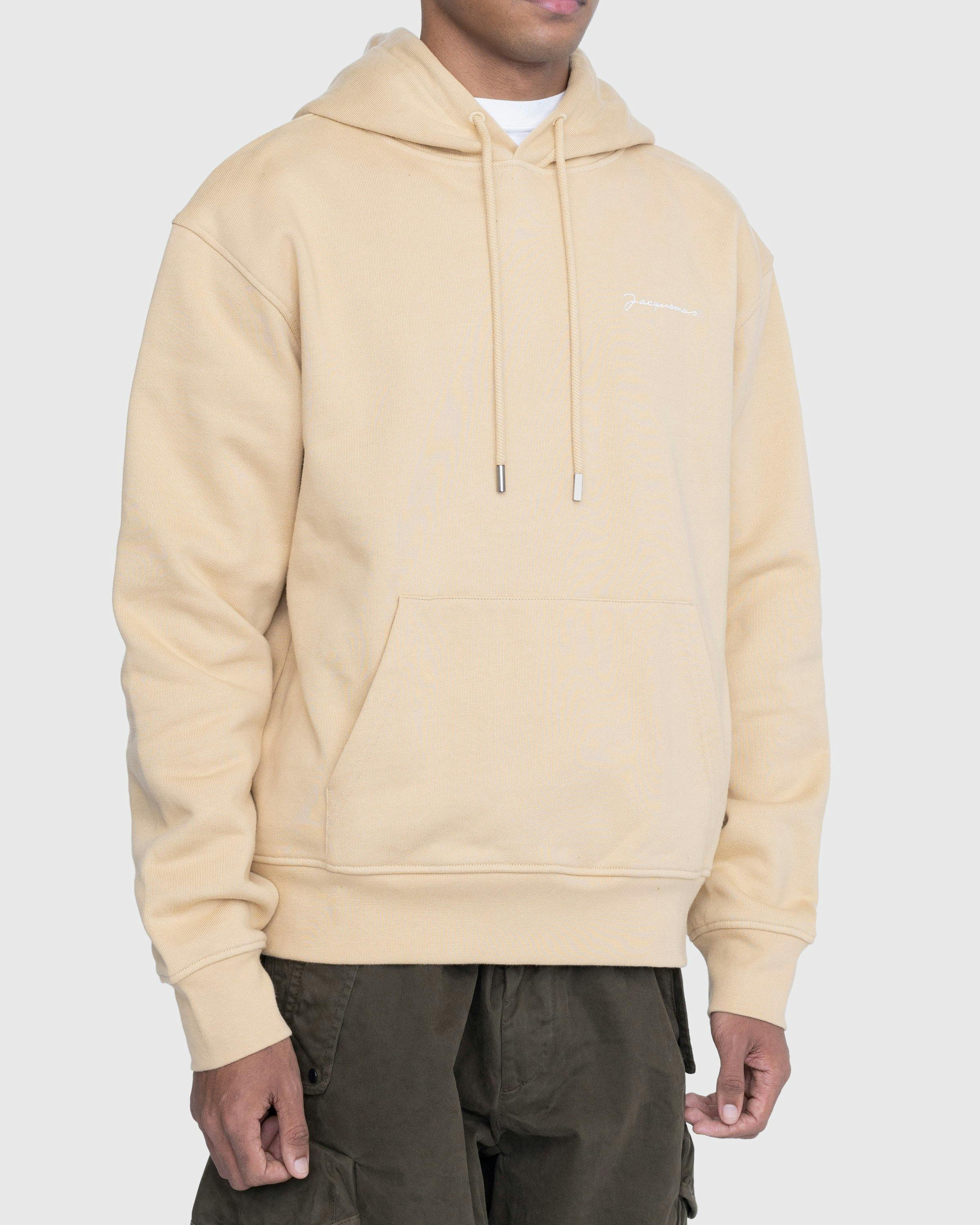 【関税込み】JACQUEMUS ベージュ Le sweatshirt brode フーディ JACQUEMUS – Le Sweatshirt Brodé Beige