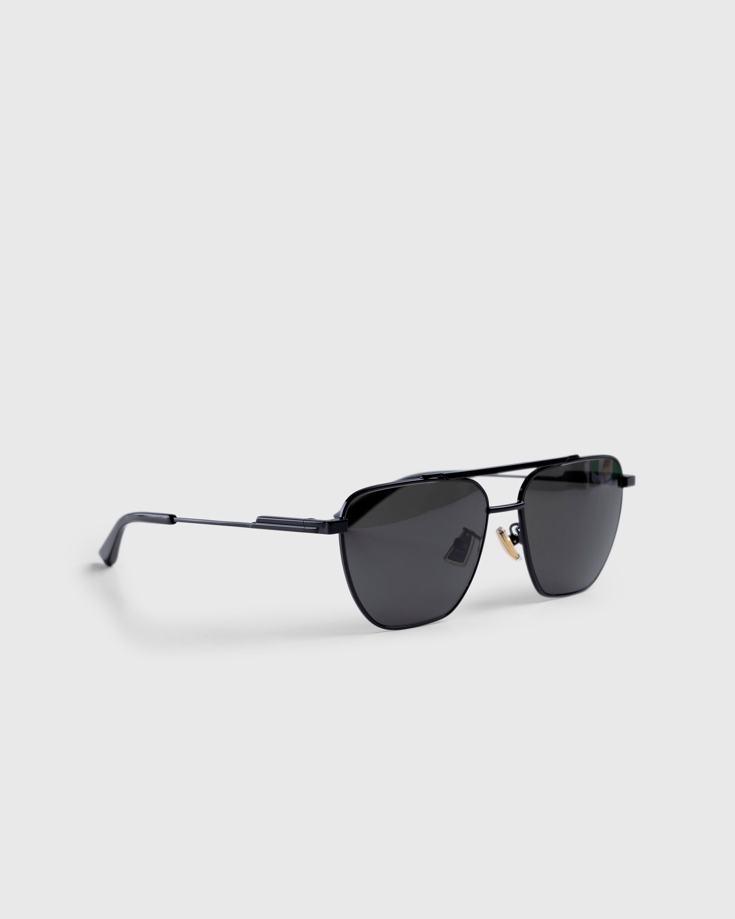 Bottega Veneta - Pilot Square Frame Sunglasses Black - Accessories - Black - Image 2