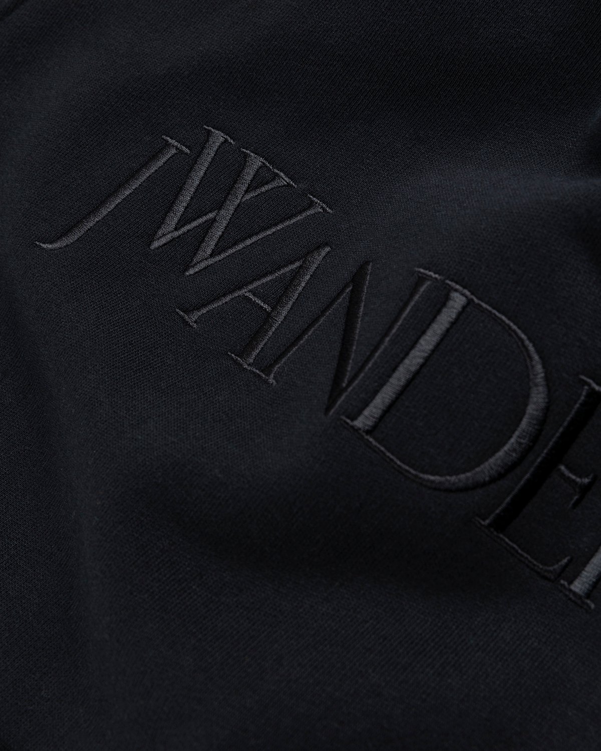 J.W. Anderson - Classic Logo Hoodie Black - Clothing - Black - Image 4