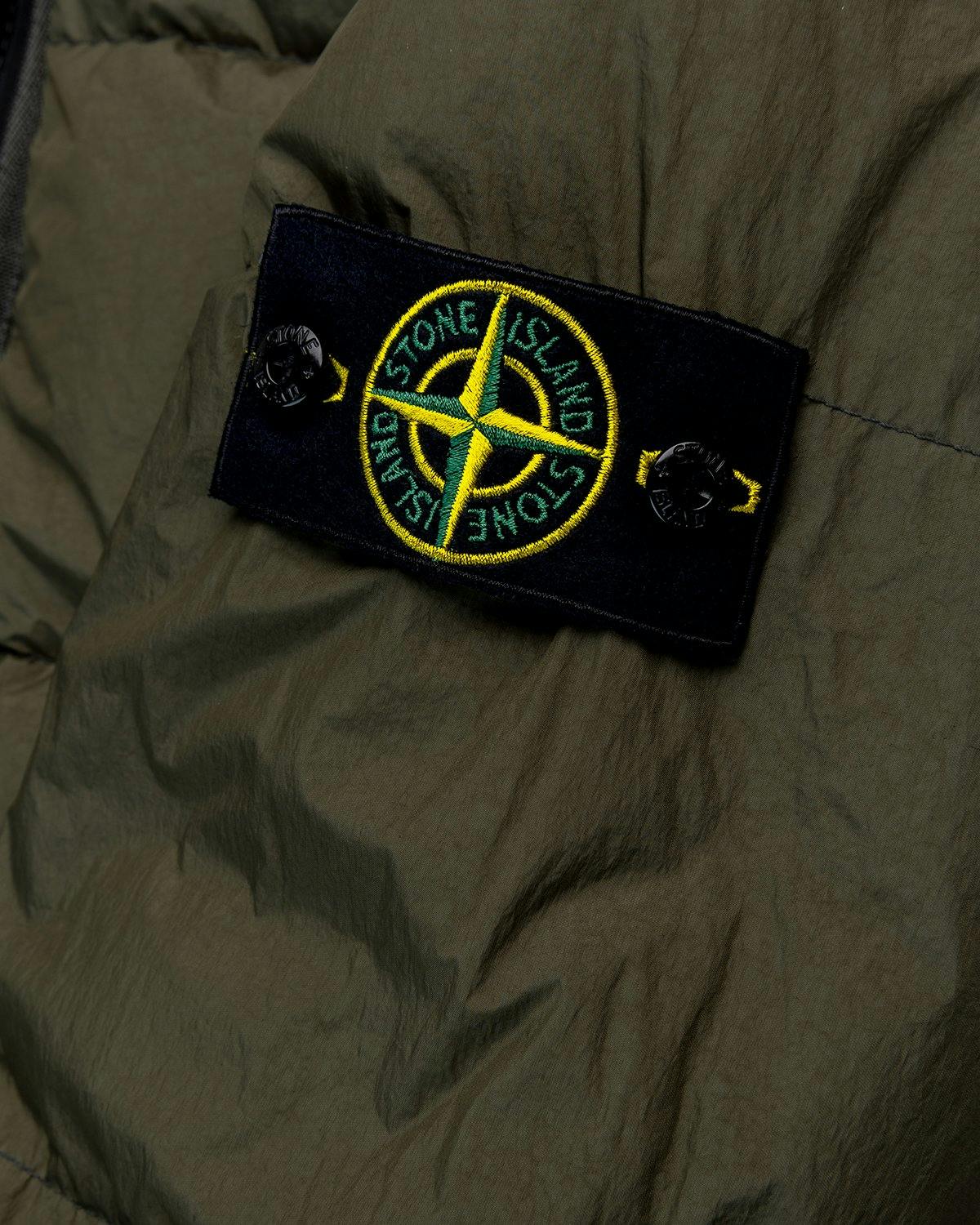 Stone Island - Real Down Jacket Sage Green - Clothing - Green - Image 5