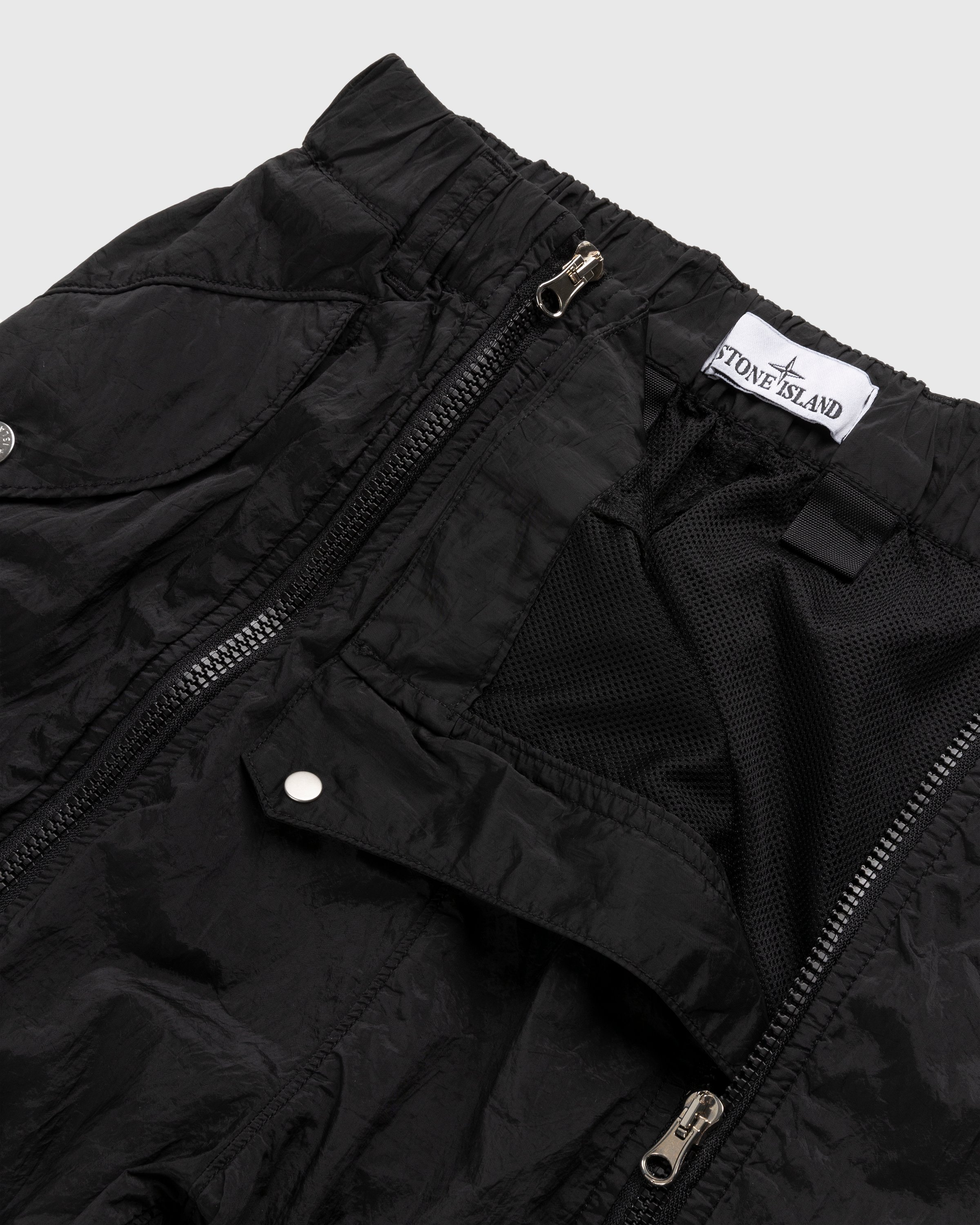 Stone Island - Nylon Metal Cargo Pants Black - Clothing - Black - Image 8