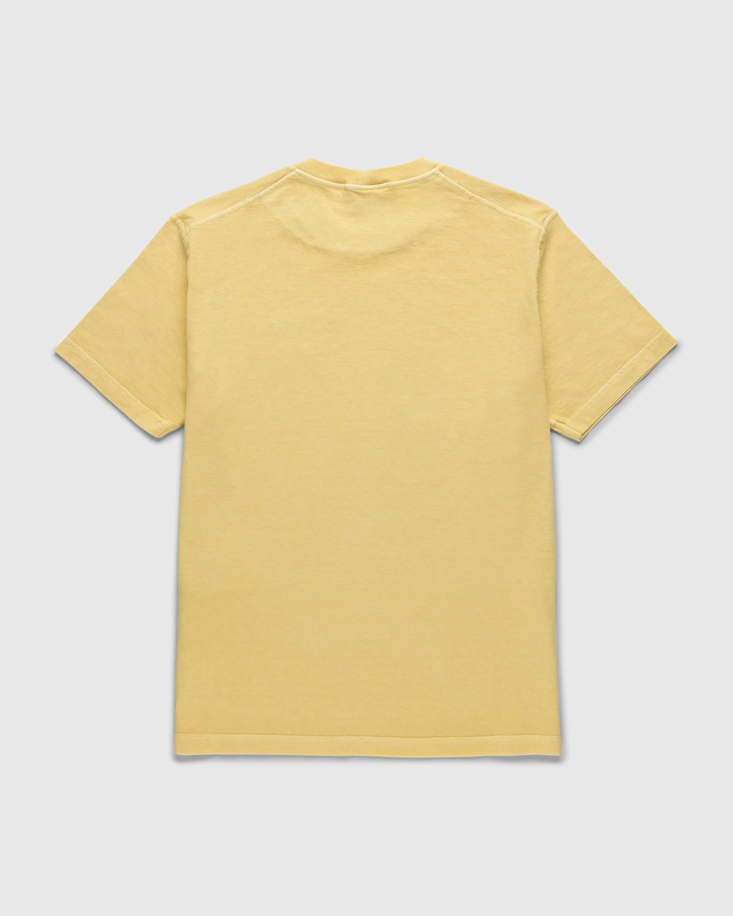 Stone Island - Fissato T-Shirt Butter - Clothing - Yellow - Image 2