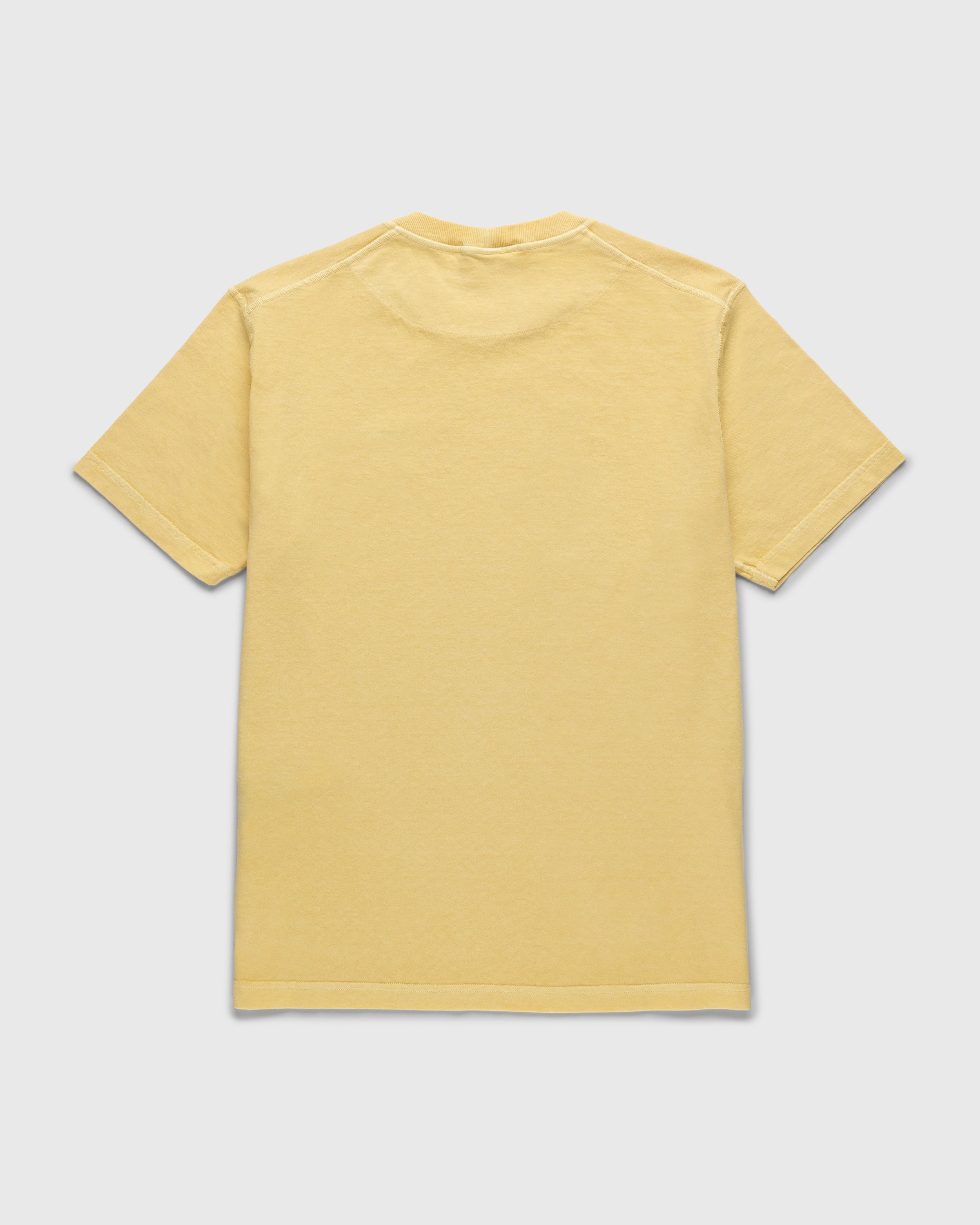 Stone Island - Fissato T-Shirt Butter - Clothing - Yellow - Image 2