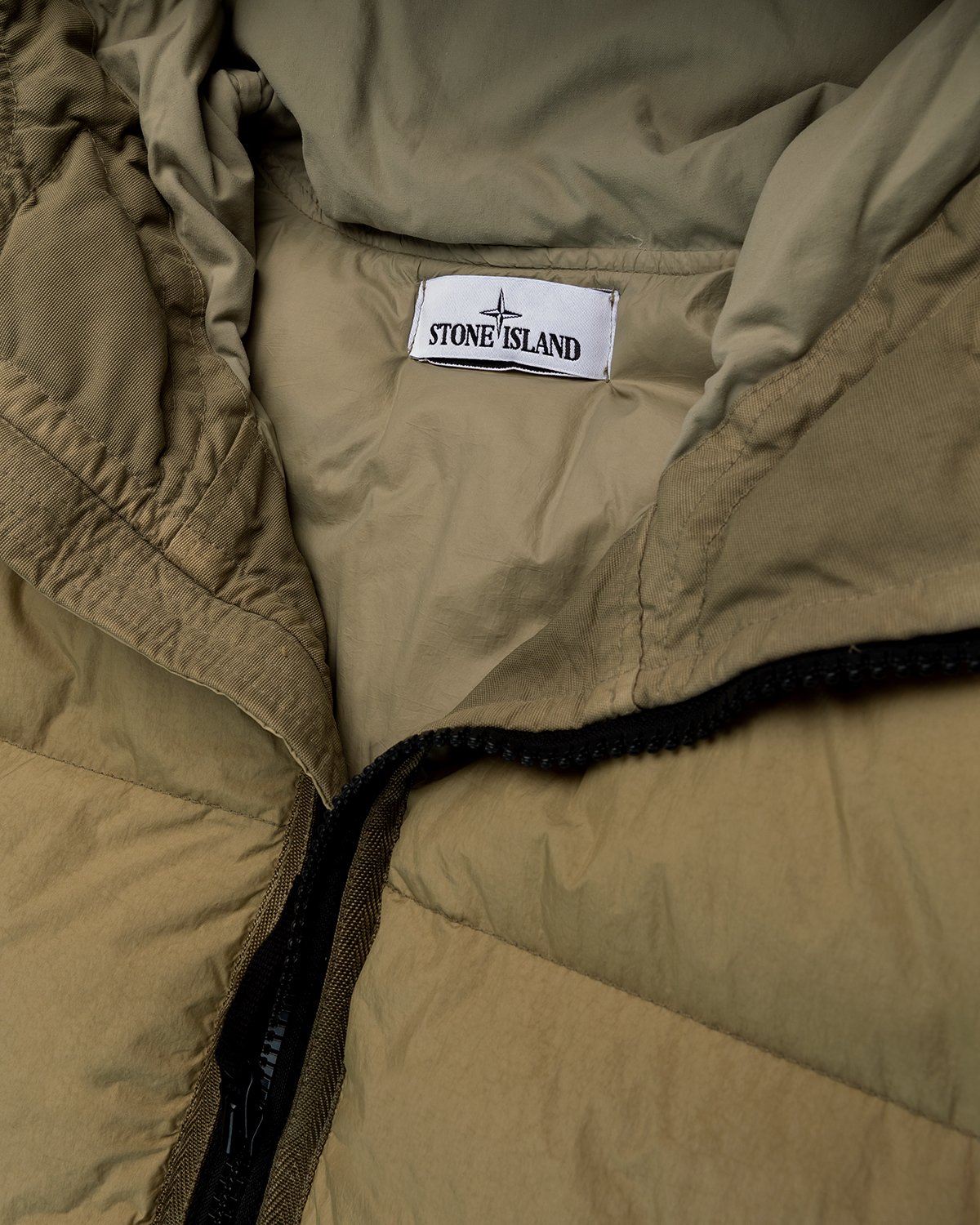Stone Island - Real Down Jacket Natural Beige - Clothing - Beige - Image 4