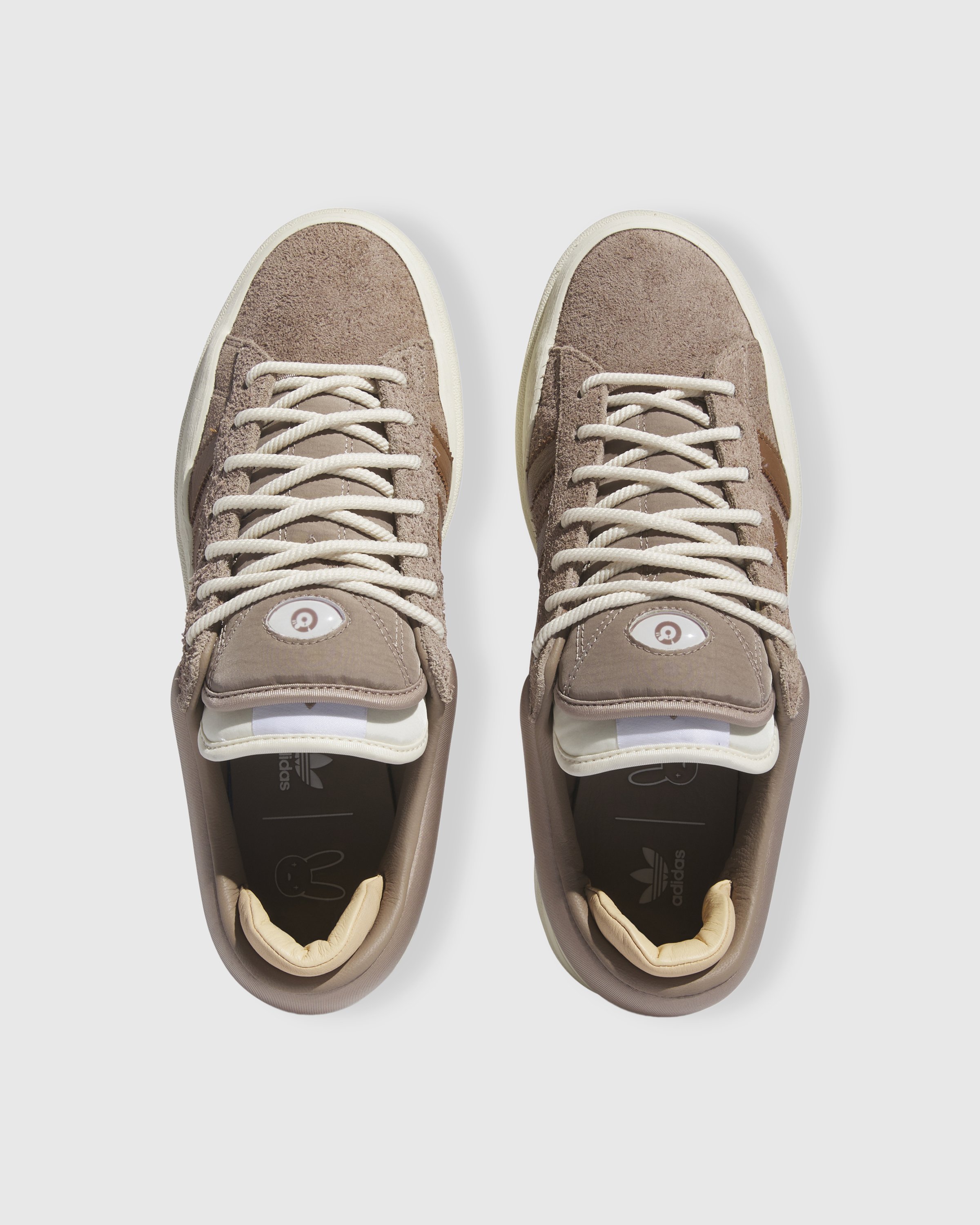 Adidas x Bad Bunny - Campus Chalky Brown - Footwear - White - Image 4