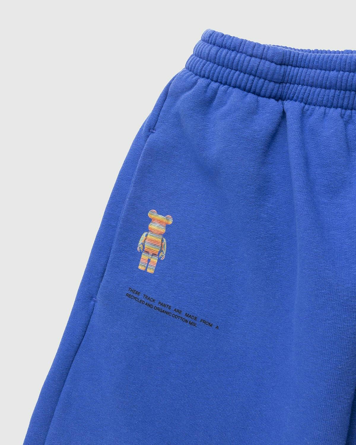 Pangaia x Haroshi - Be@rbrick Recycled Cotton Track Pants Blue - Clothing - Blue - Image 6