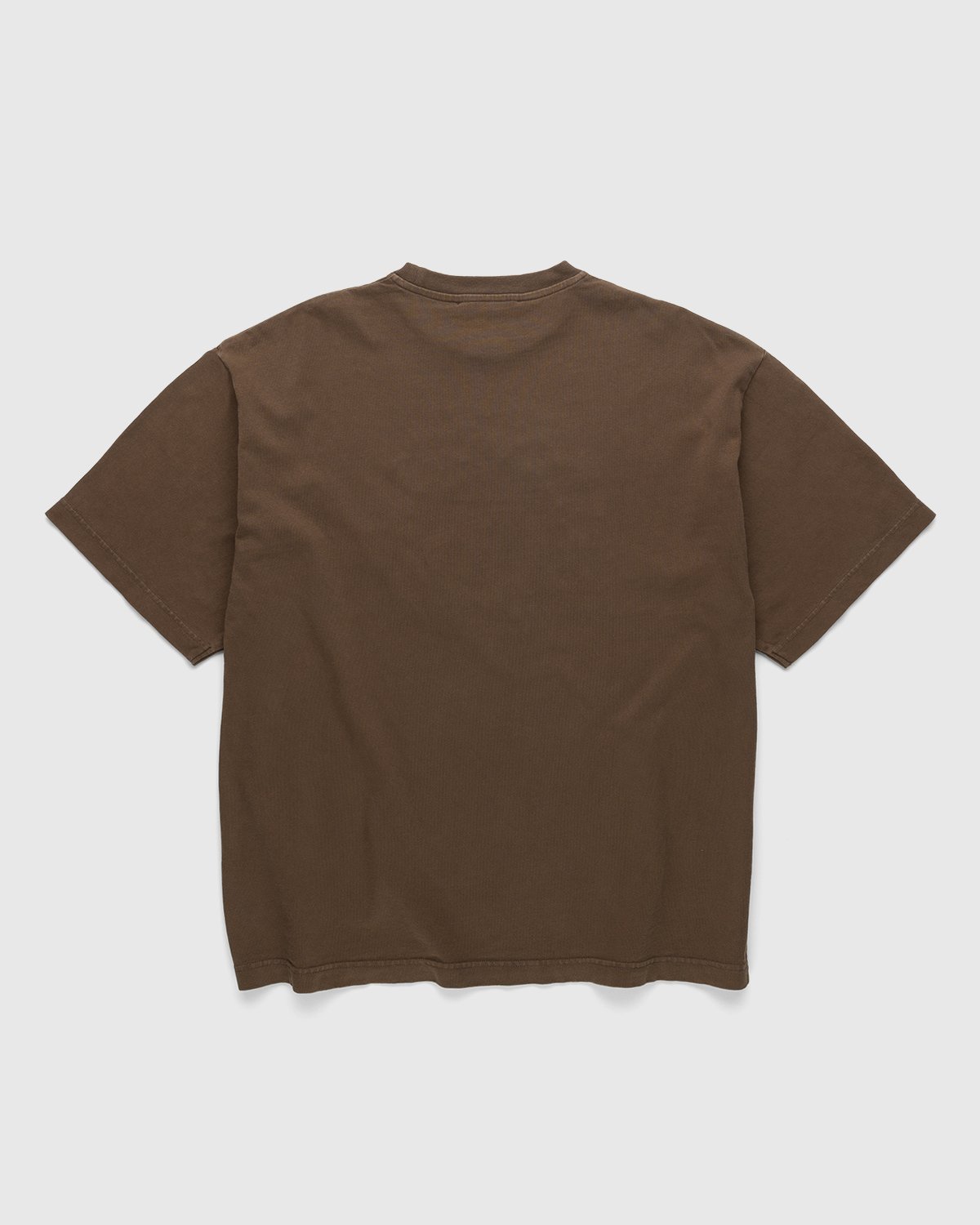 Acne Studios - Cotton Logo T-Shirt Chocolate Brown - Clothing - Brown - Image 2