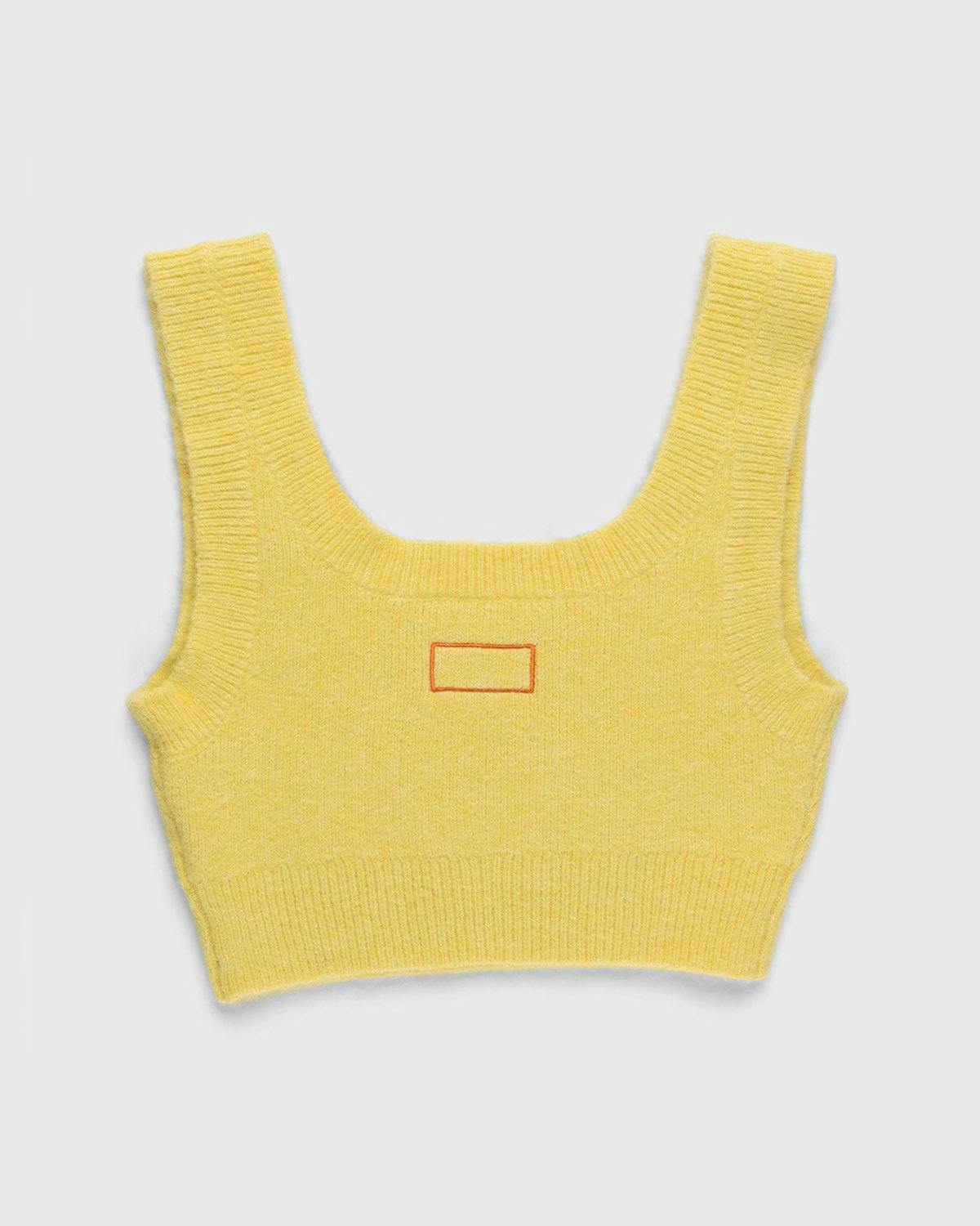 Heron Preston x Calvin Klein - Womens Tank Bra Custard - Clothing - Yellow - Image 2