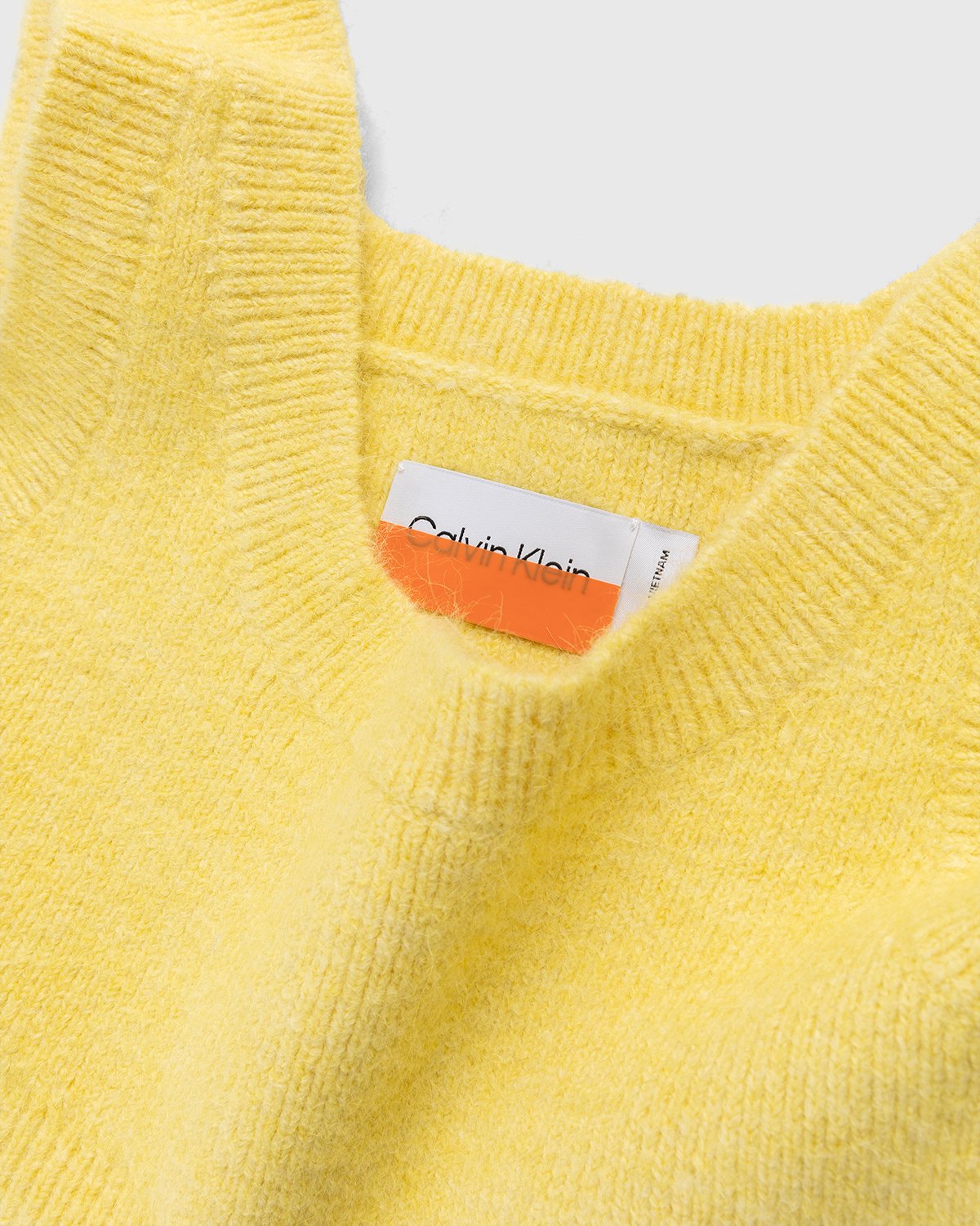 Heron Preston x Calvin Klein - Womens Tank Bra Custard - Clothing - Yellow - Image 3