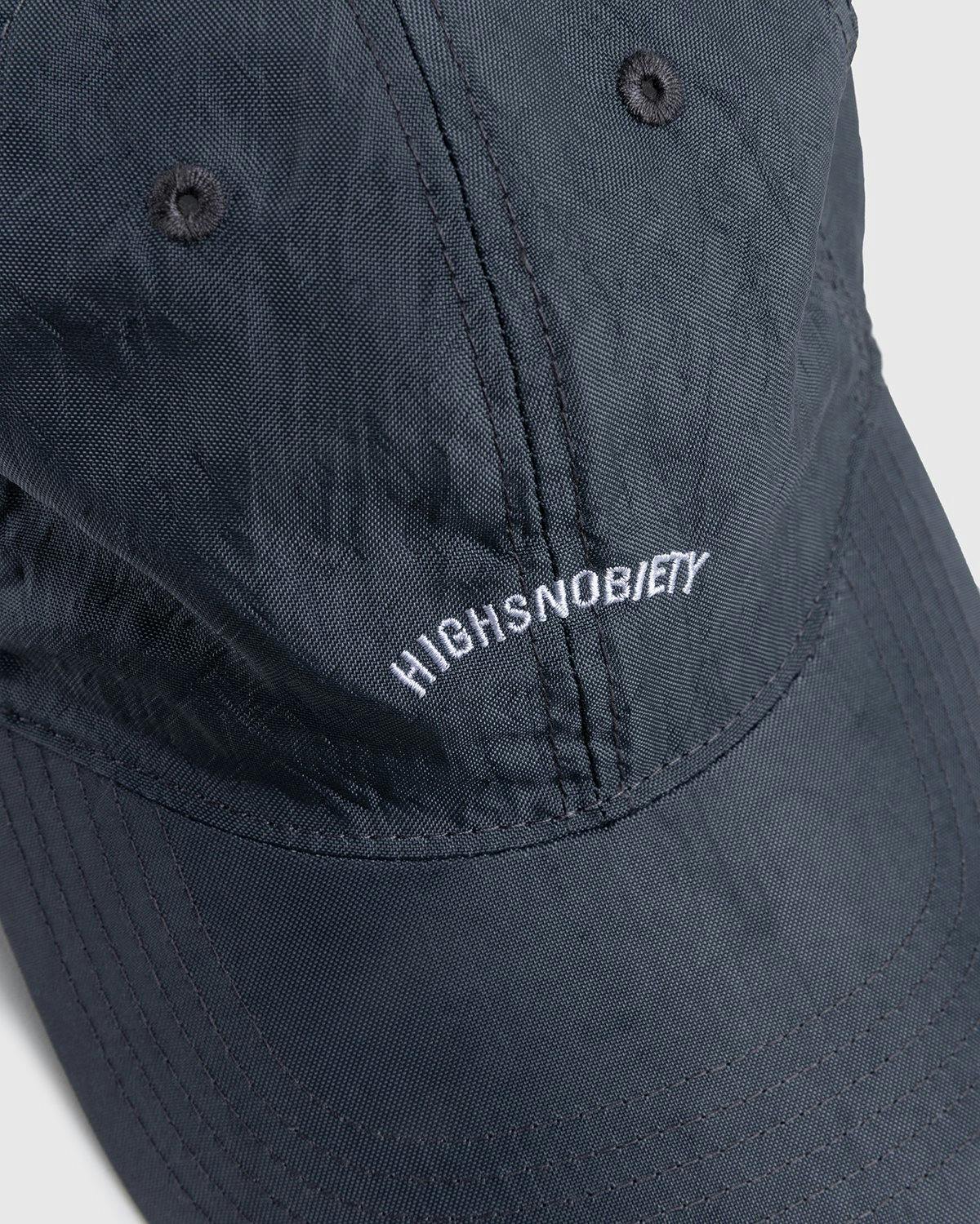 Highsnobiety - Stonewashed Nylon Ball Cap Grey - Accessories - Grey - Image 5