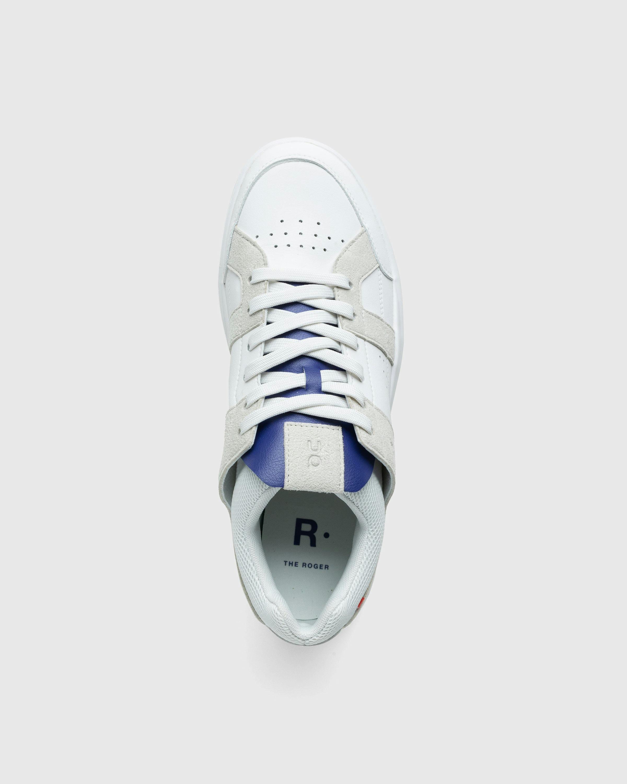 On - THE ROGER Clubhouse White/Indigo - Footwear - White - Image 5