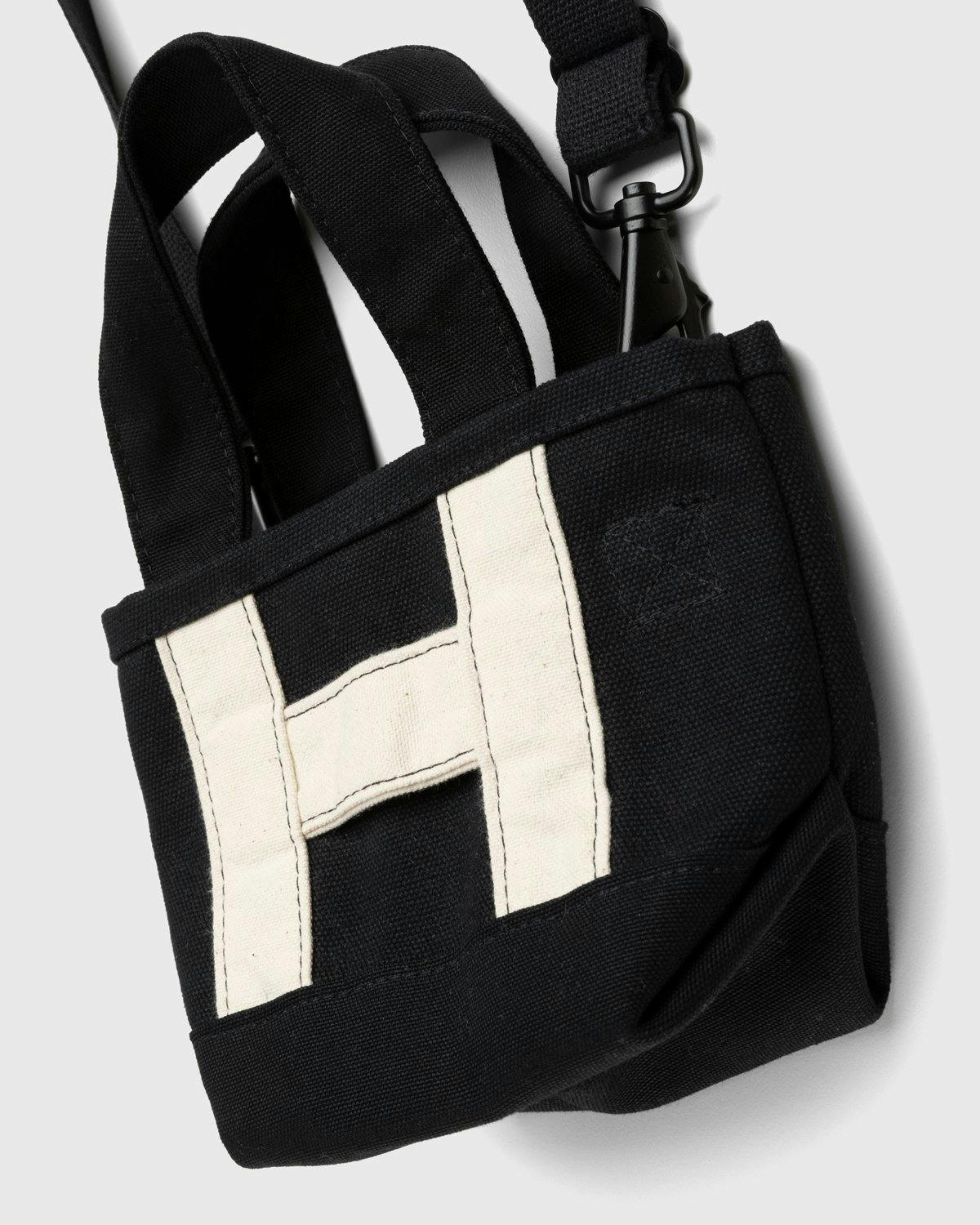 Highsnobiety - Heavy Canvas Small Crossbody Tote Black - Accessories - Black - Image 3