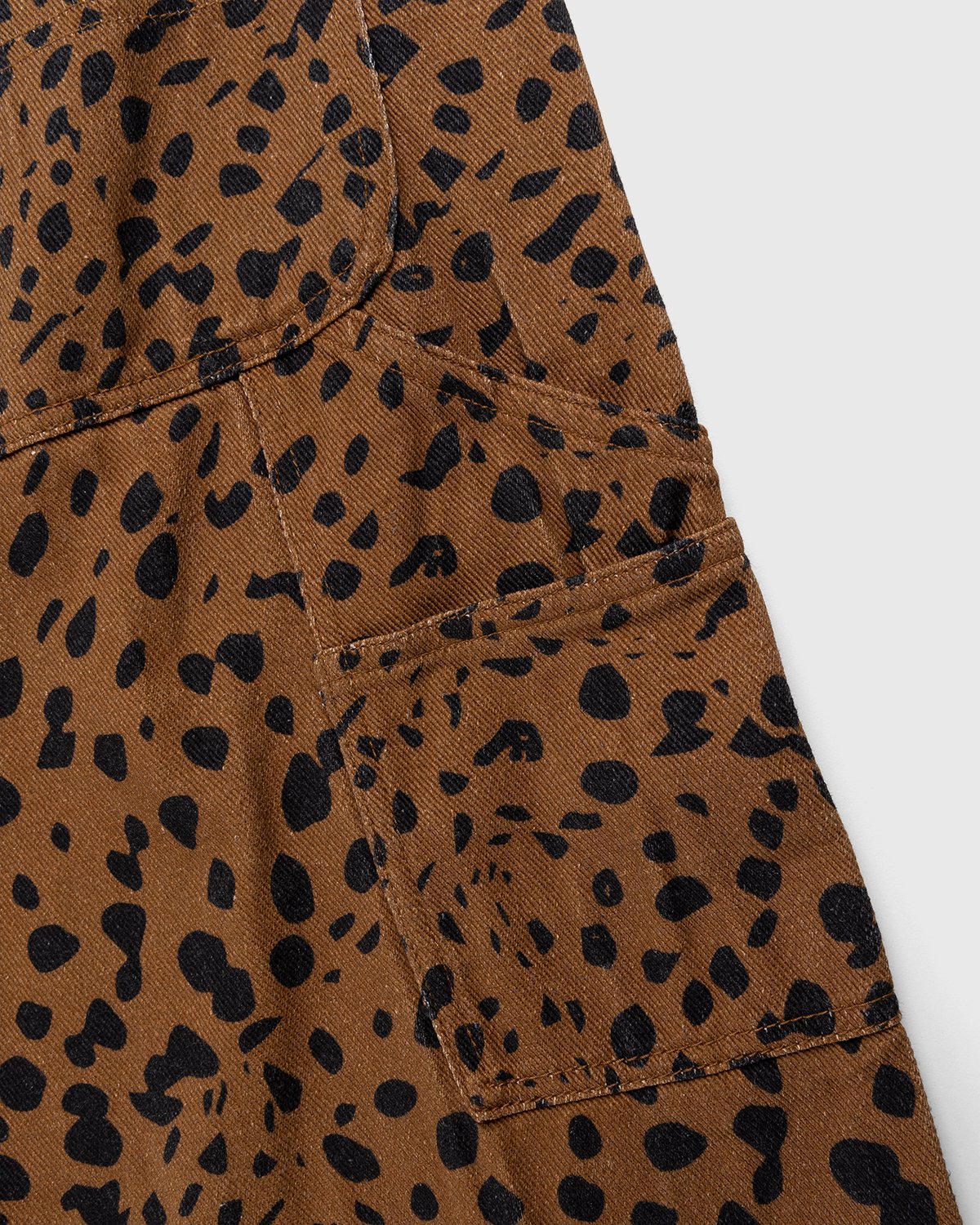 Noon Goons - Go Leopard Denim Pant Brown - Clothing - Brown - Image 4