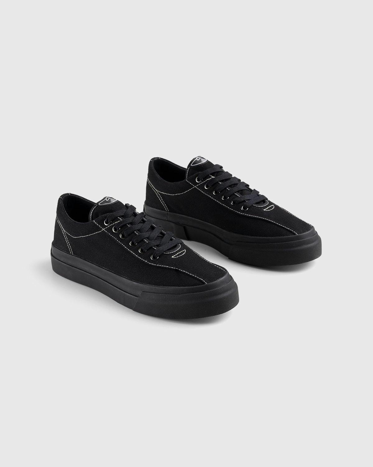 Stepney Workers Club - Dellow Canvas Matte Black - Footwear - Black - Image 4