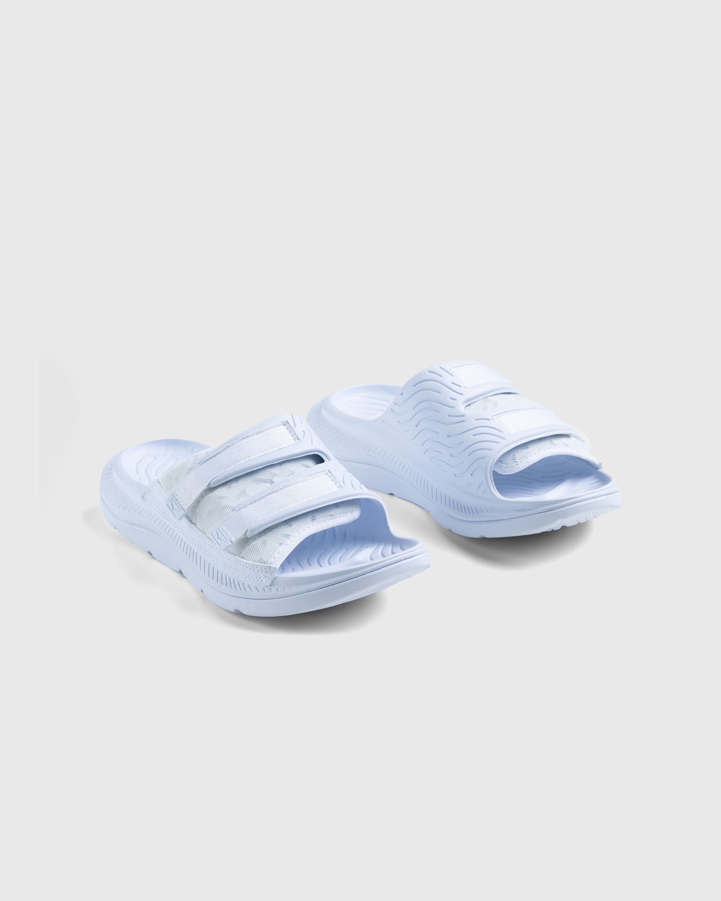 HOKA - Ora Luxe Recovery Slide White - Footwear - White - Image 3