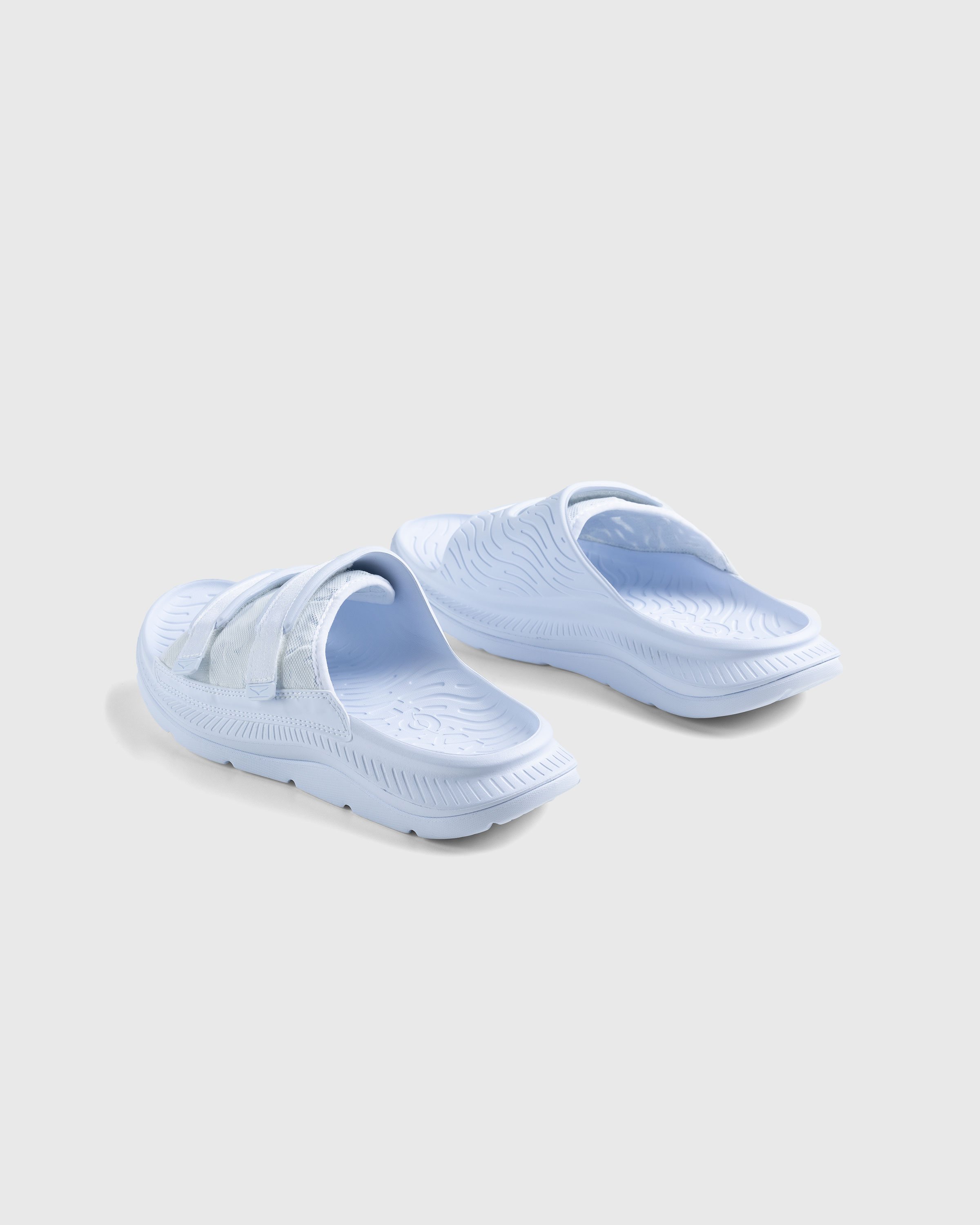 HOKA - Ora Luxe Recovery Slide White - Footwear - White - Image 4