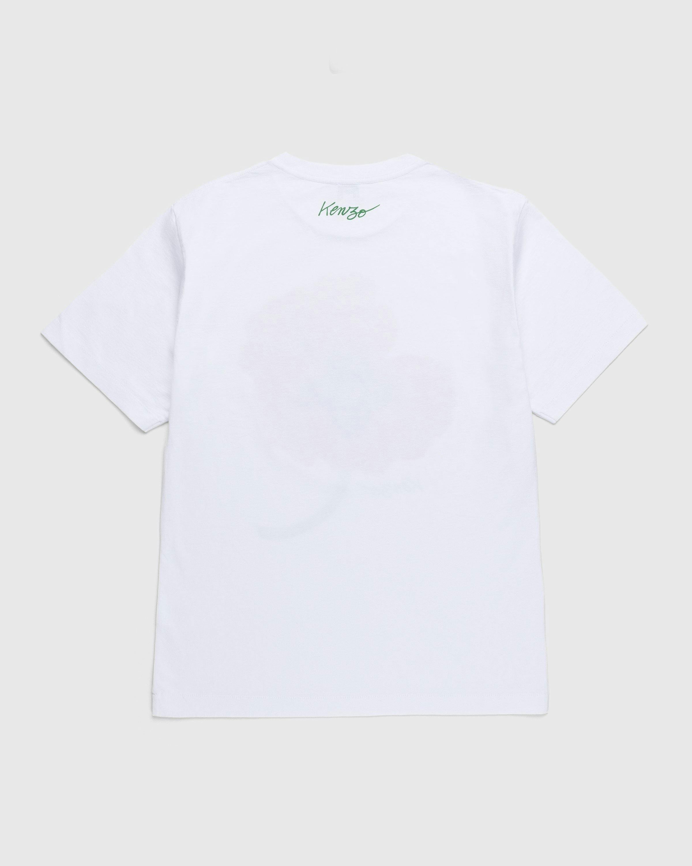 Kenzo - Poppy T-Shirt White - Clothing - White - Image 2