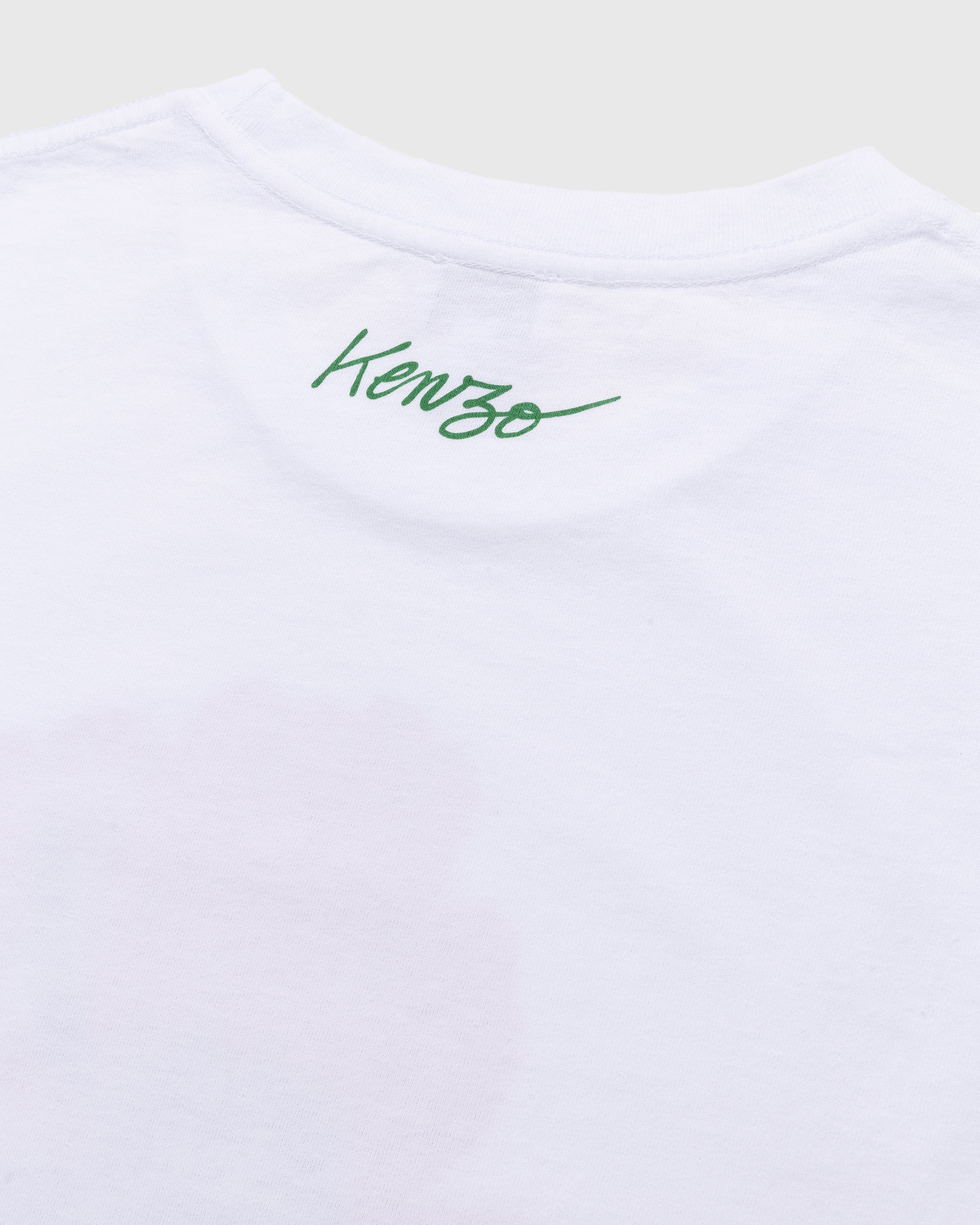 Kenzo - Poppy T-Shirt White - Clothing - White - Image 3