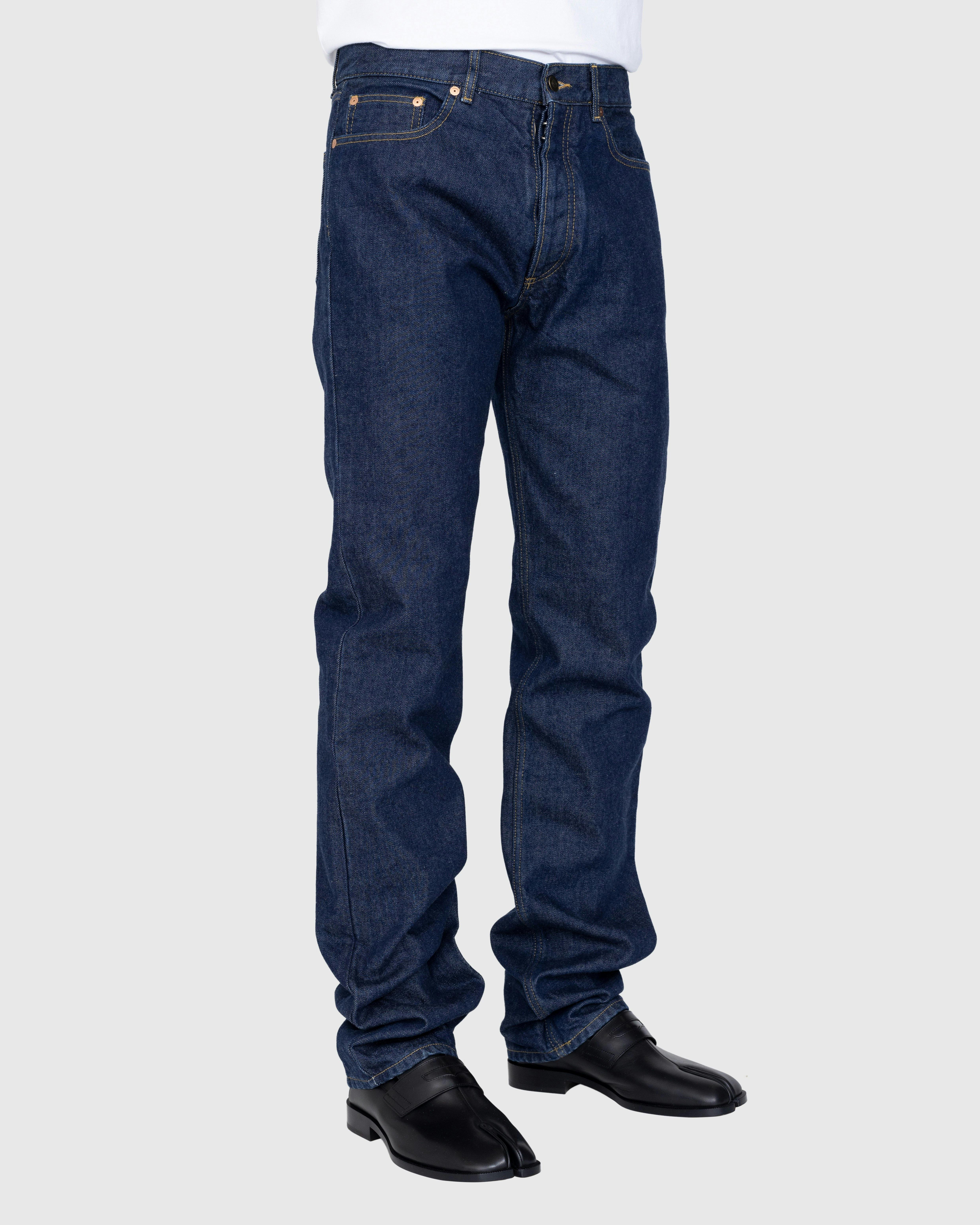 Maison Margiela - 5 Pocket Pants Indigo - Clothing - Blue - Image 3